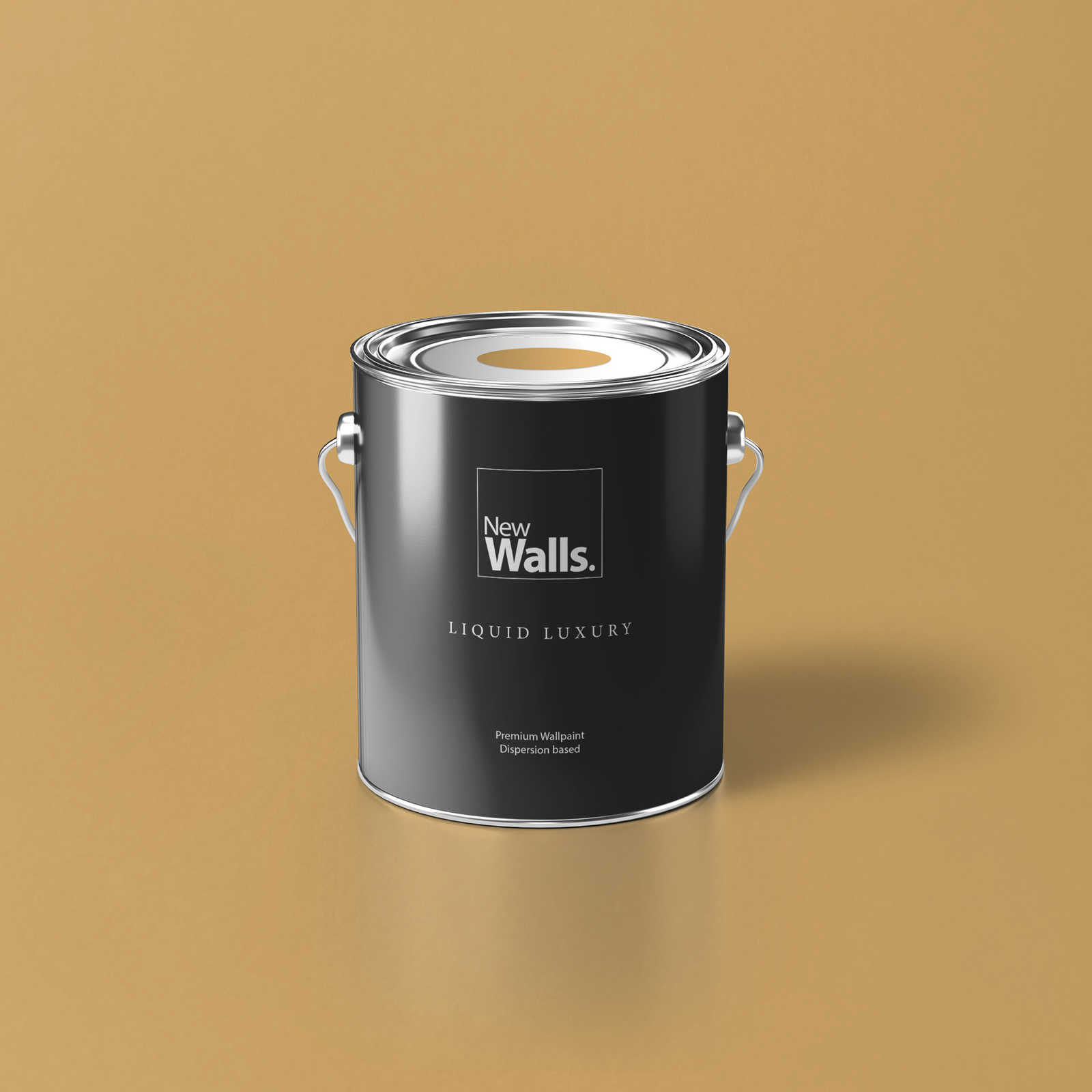 Premium Wall Paint Stimulating Ochre »Juicy Yellow« NW801 – 2.5 litre
