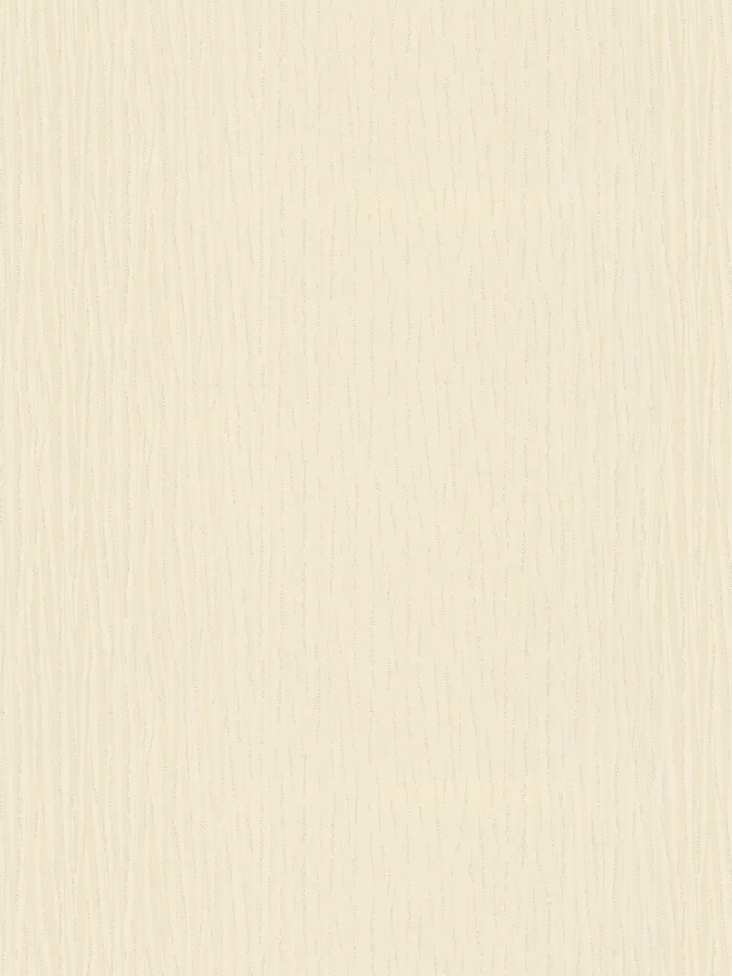 Non-woven wallpaper cream yellow with metallic luster & colour pattern
