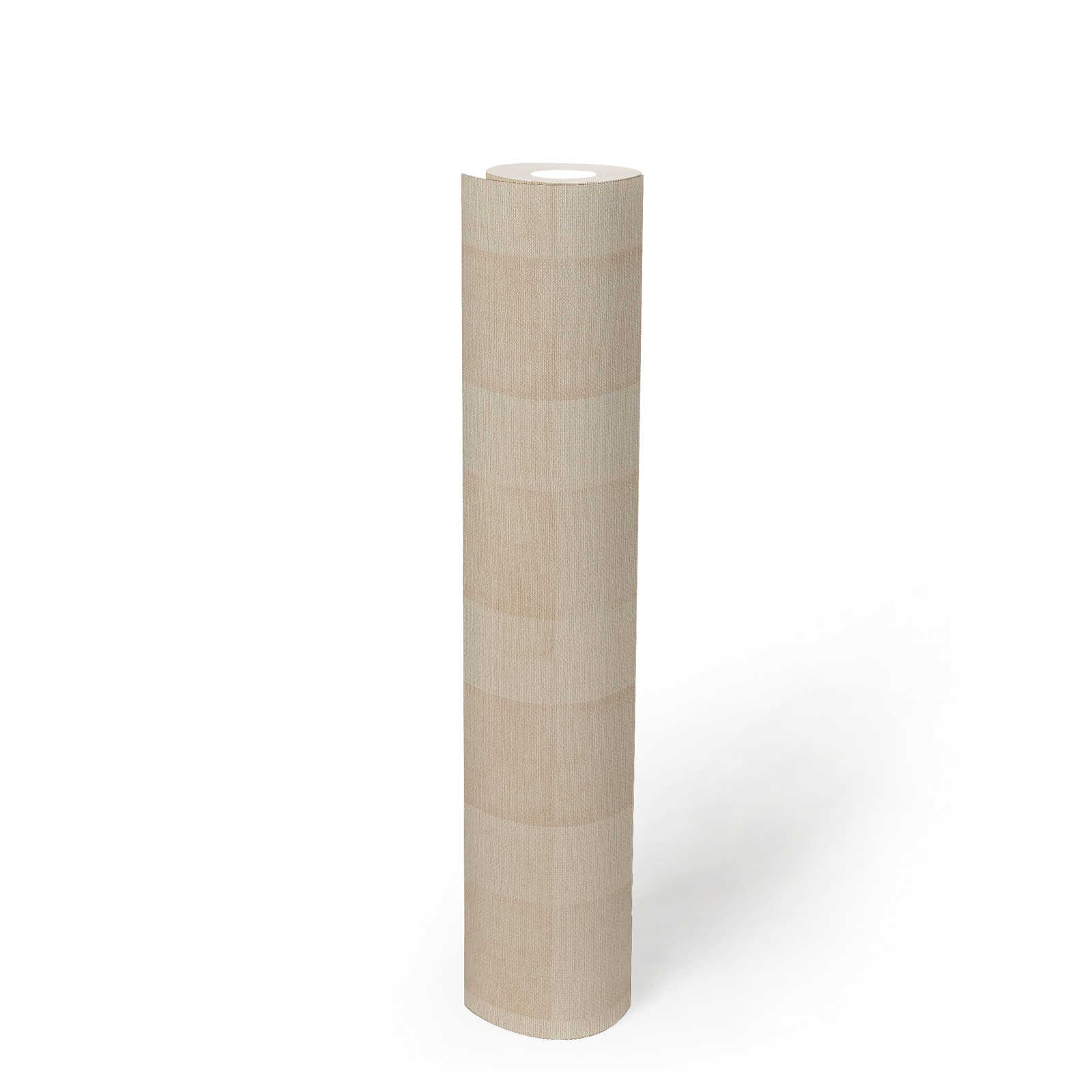             Vliesbehang PVC-vrij ruitpatroon met linnenlook - beige
        