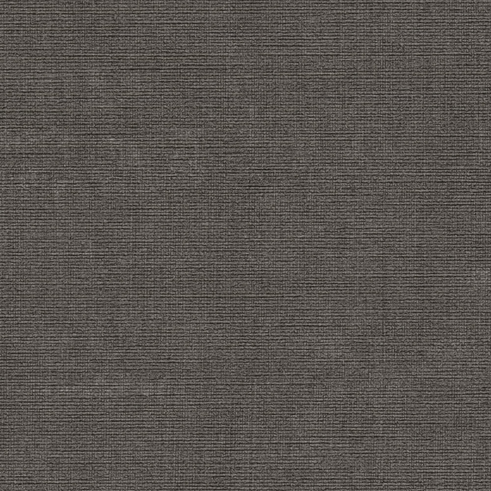             Carta da parati melange a tinta unita con design a struttura - grigio, nero
        