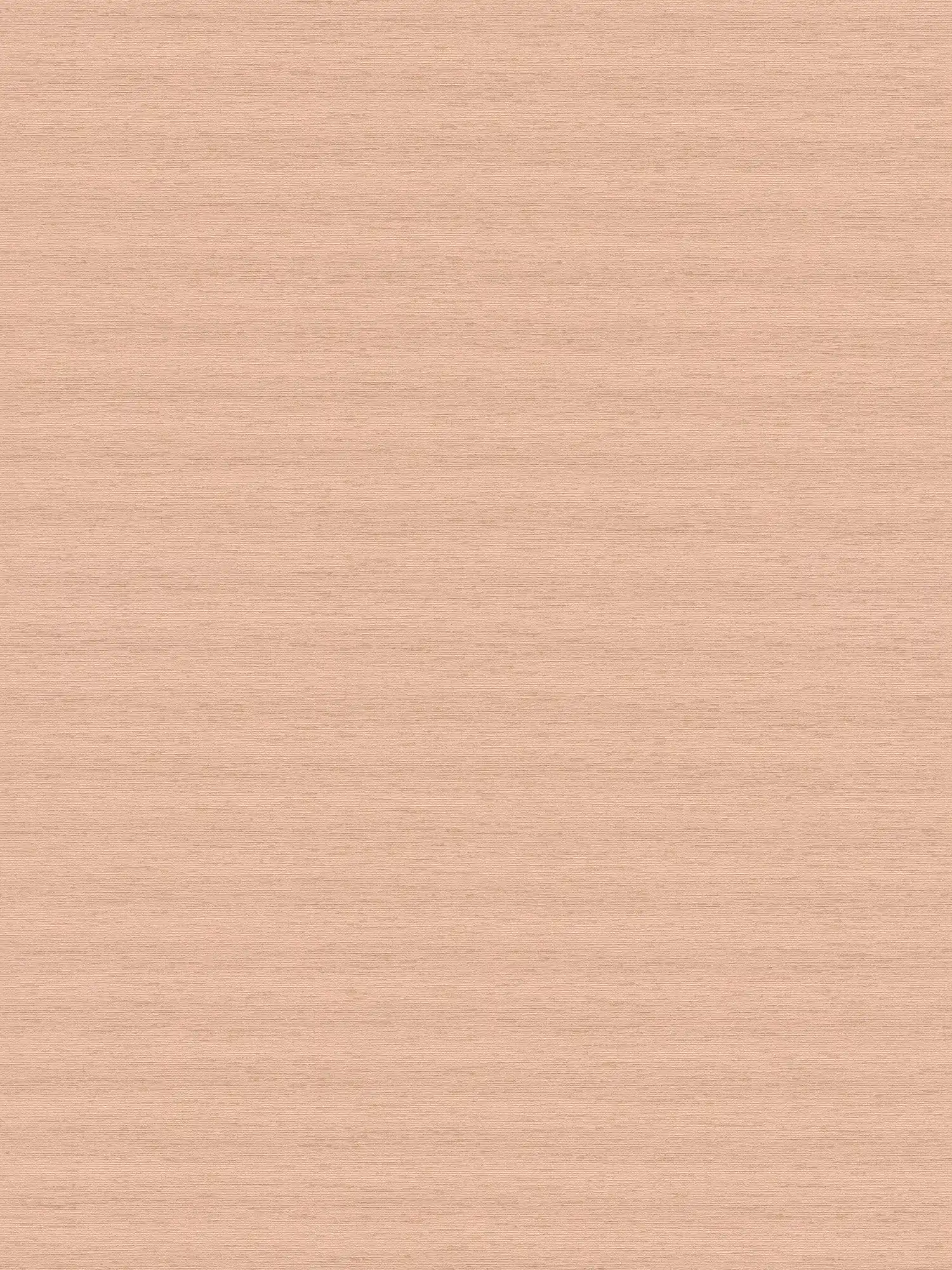 Wallpaper plain with textile structure, matt - pink
