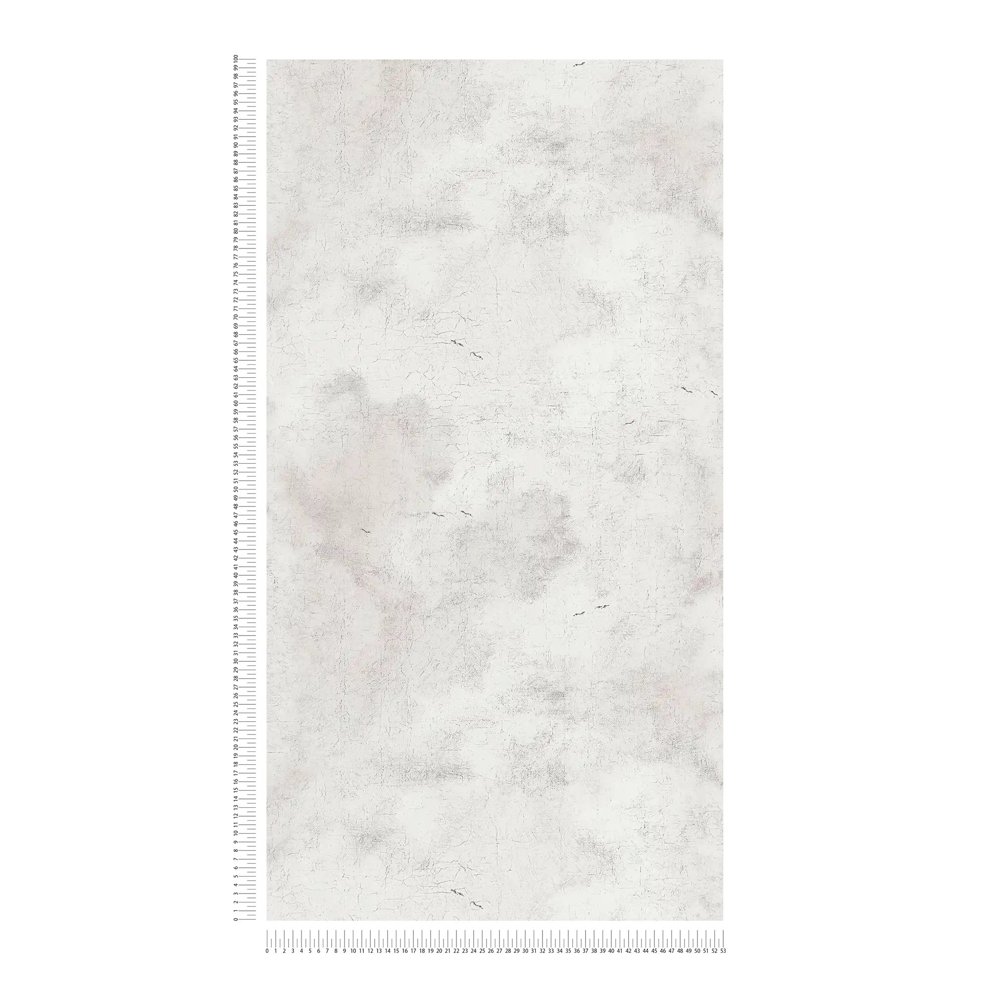             Non-woven wallpaper sky & clouds, painting style - white, grey
        