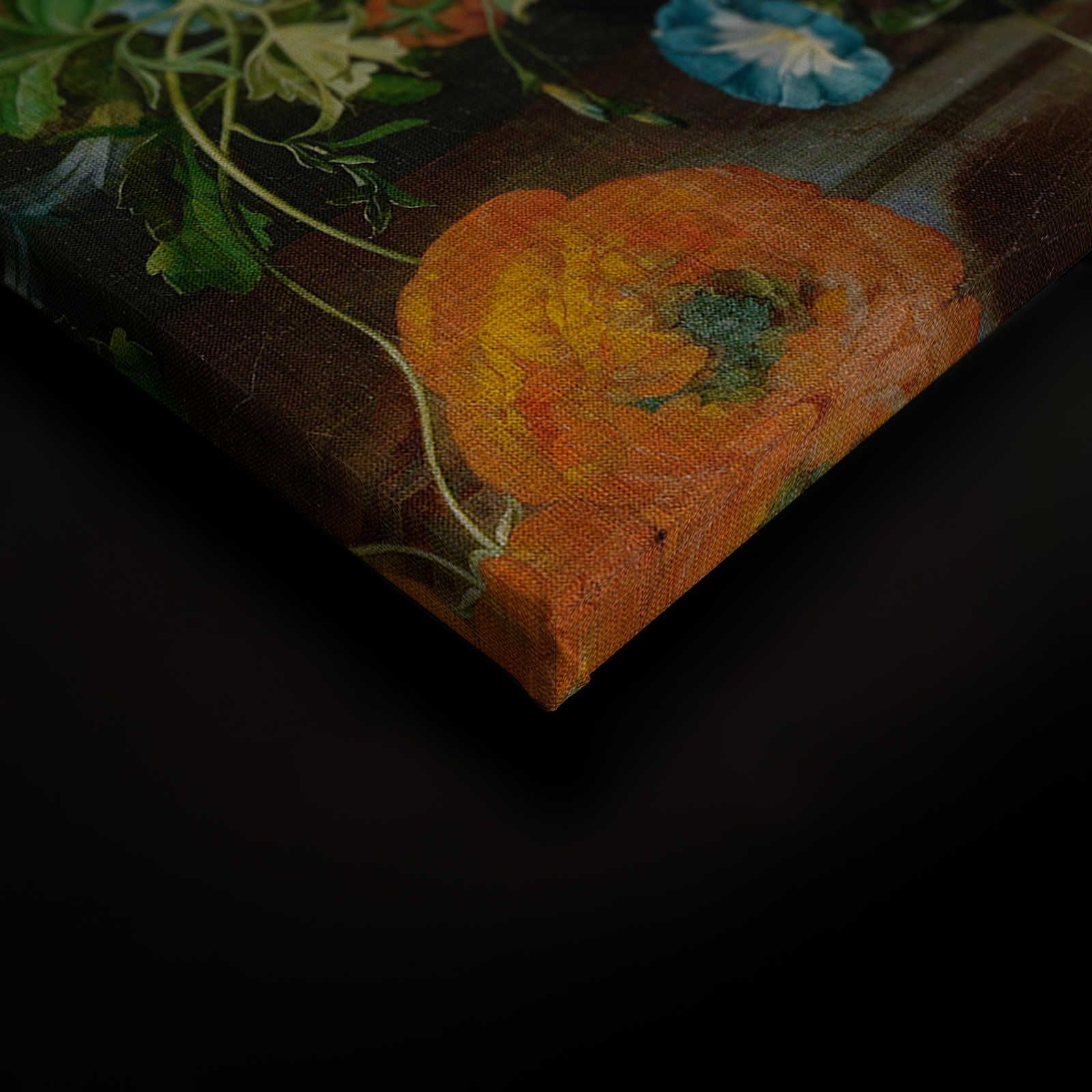             Studio d'artista 2 - Quadro su tela Fiori Bouquet Pittura d'arte - 0,60 m x 0,90 m
        