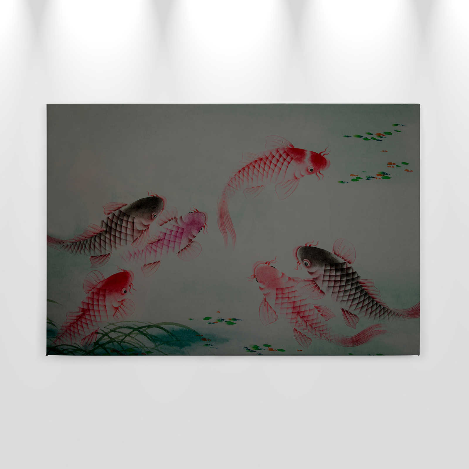             Canvas painting Asia Style with Koi pond | walls by patel - 0,90 m x 0,60 m
        