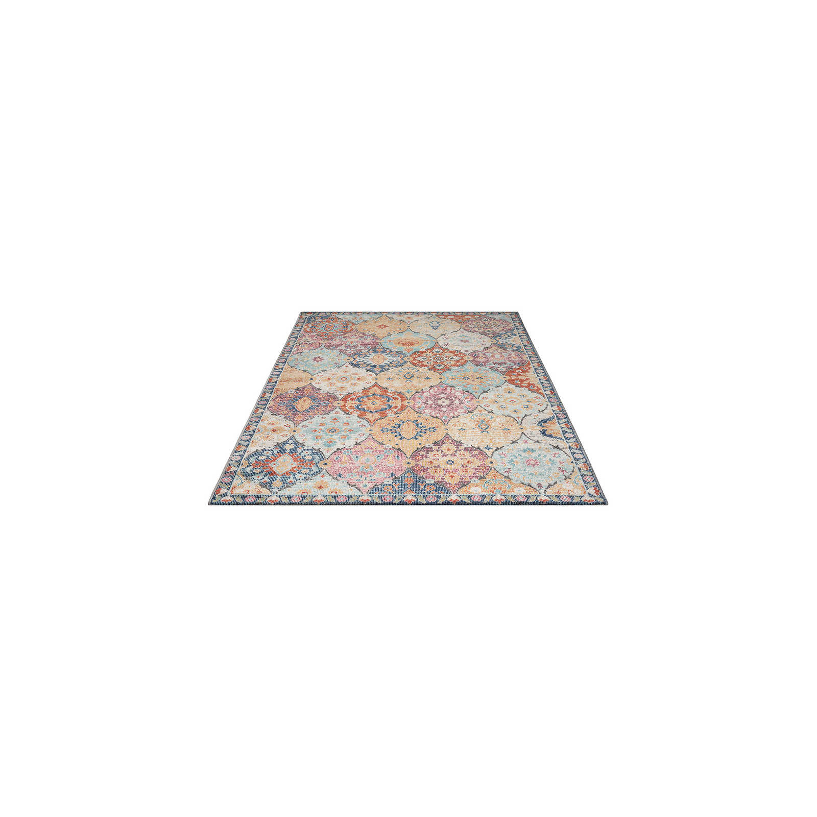 Colourful Flatweave Outdoor Rug - 170 x 120 cm
