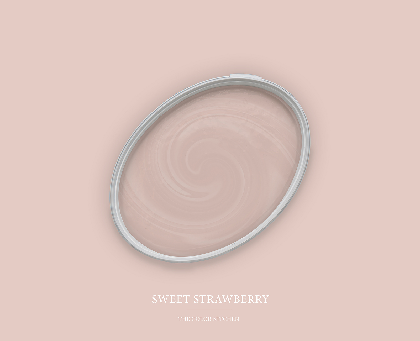 Pittura murale TCK7007 »Sweet Strawberry» un gioco di rosa e beige – 5,0 litri
