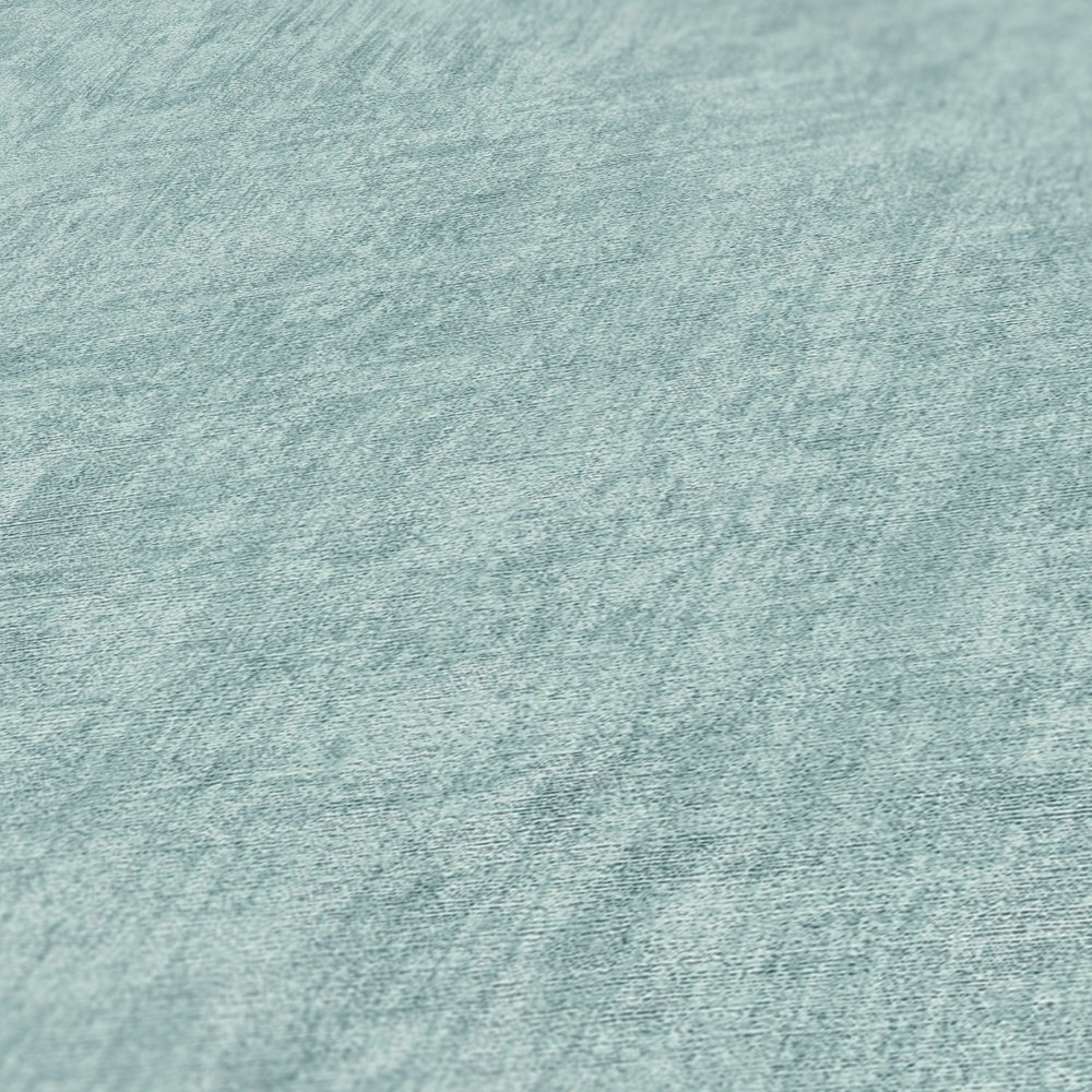             Non-woven wallpaper plain, mottled, textured pattern - blue
        