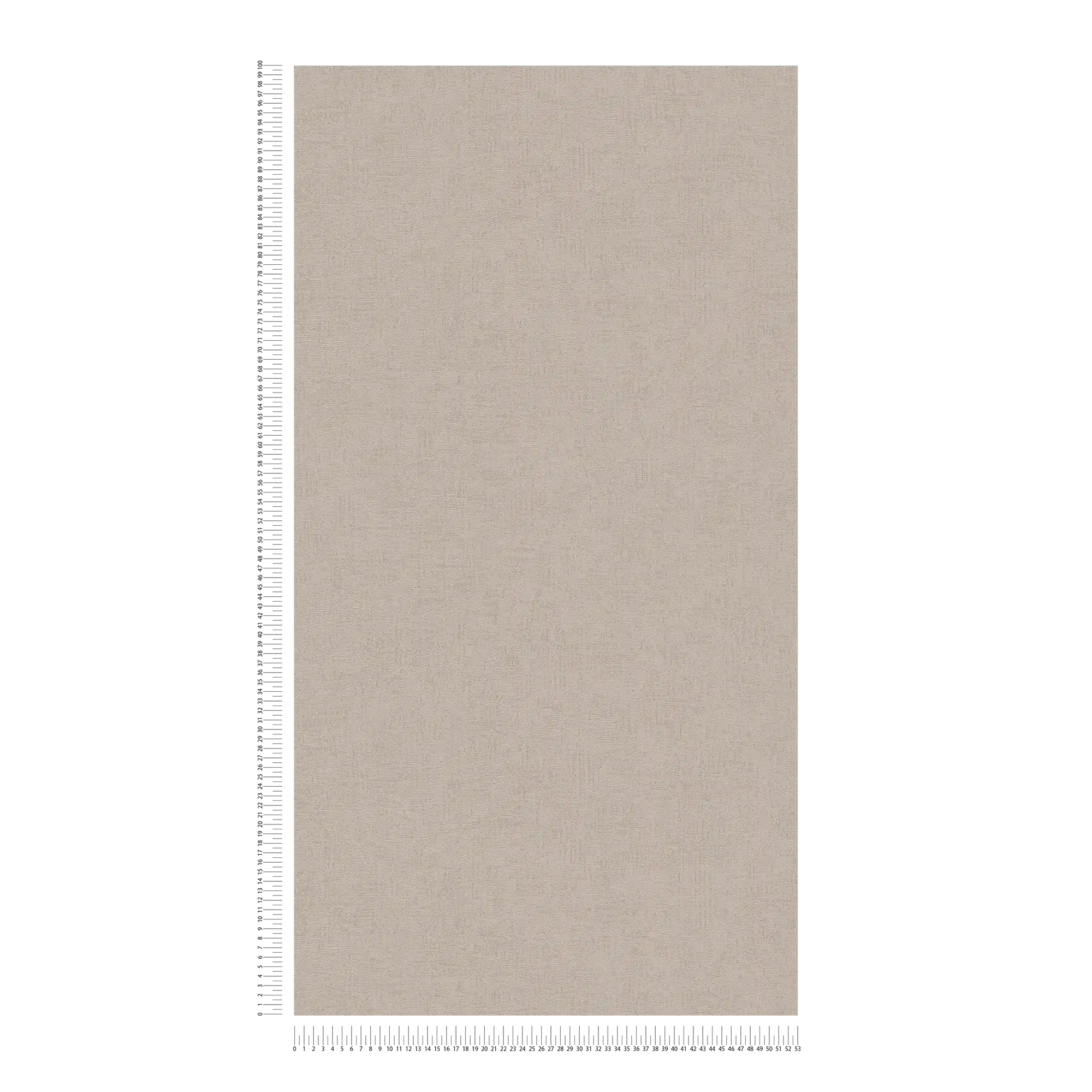             Carta da parati grigio-marrone con lucentezza metallica e struttura in rilievo - marrone, metallizzato
        