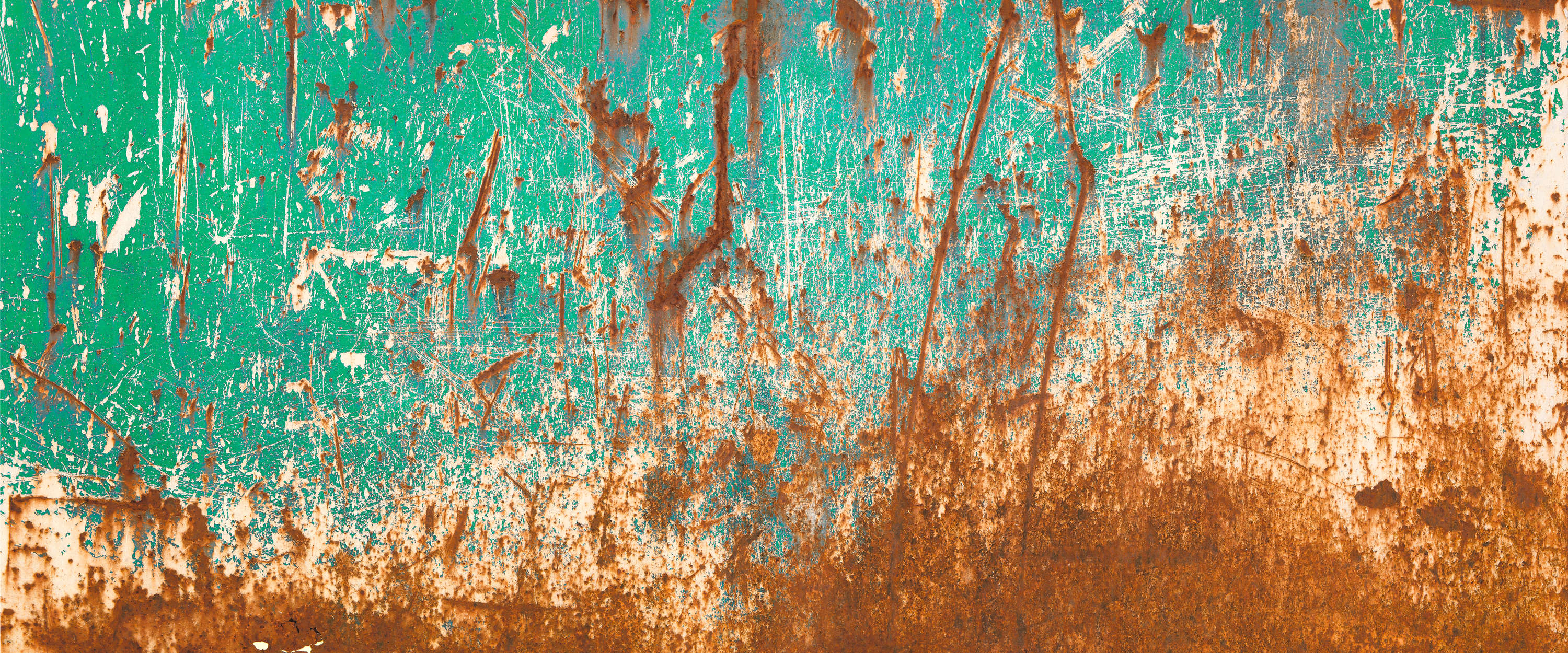             Metal photo wallpaper rust optics in Industrail style
        