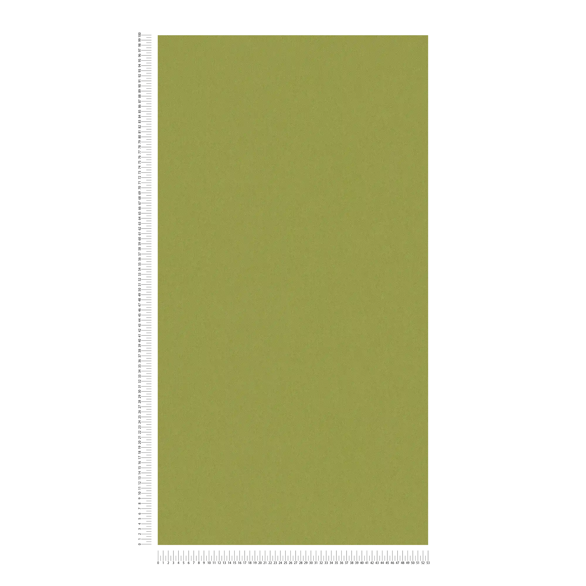             Olijfgroen behang met linnenlook & structuurpatroon - groen, geel
        