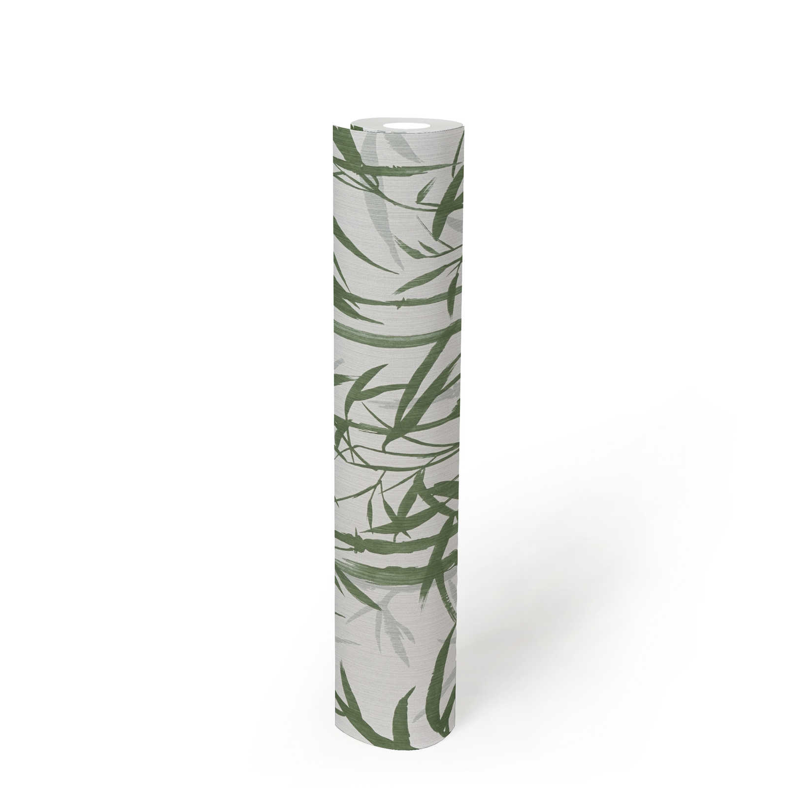             MICHALSKY papier peint intissé motif naturel bambou - crème, vert
        