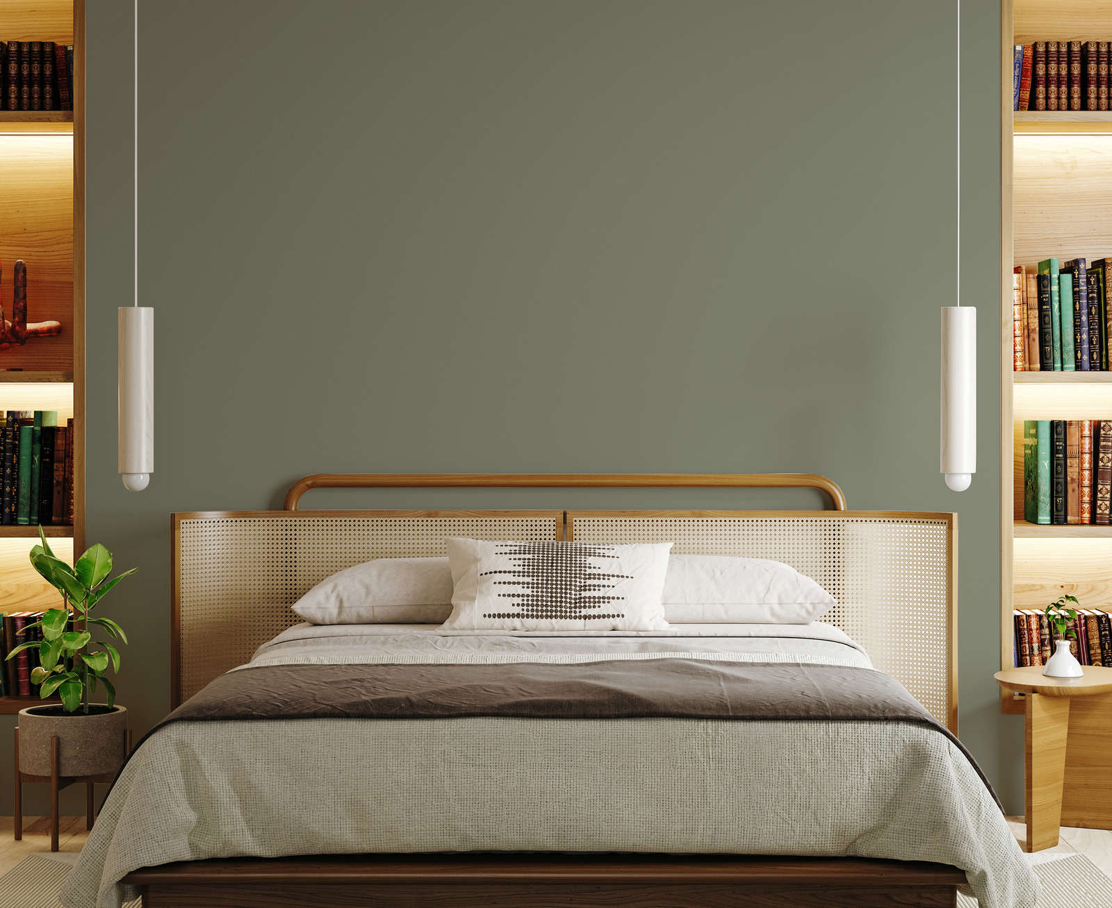             Premium Wall Paint Persuasive Olive Green »Talented calm taupe« NW706 – 5 litre
        