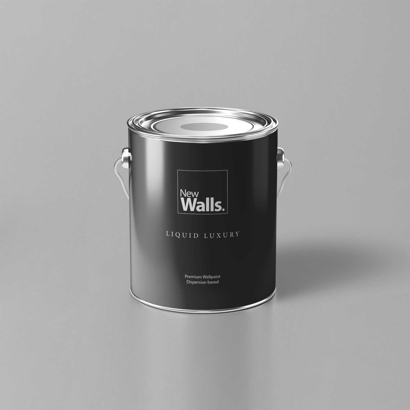 Premium Wall Paint plain light grey »Industrial Grey« NW100 – 5 litre
