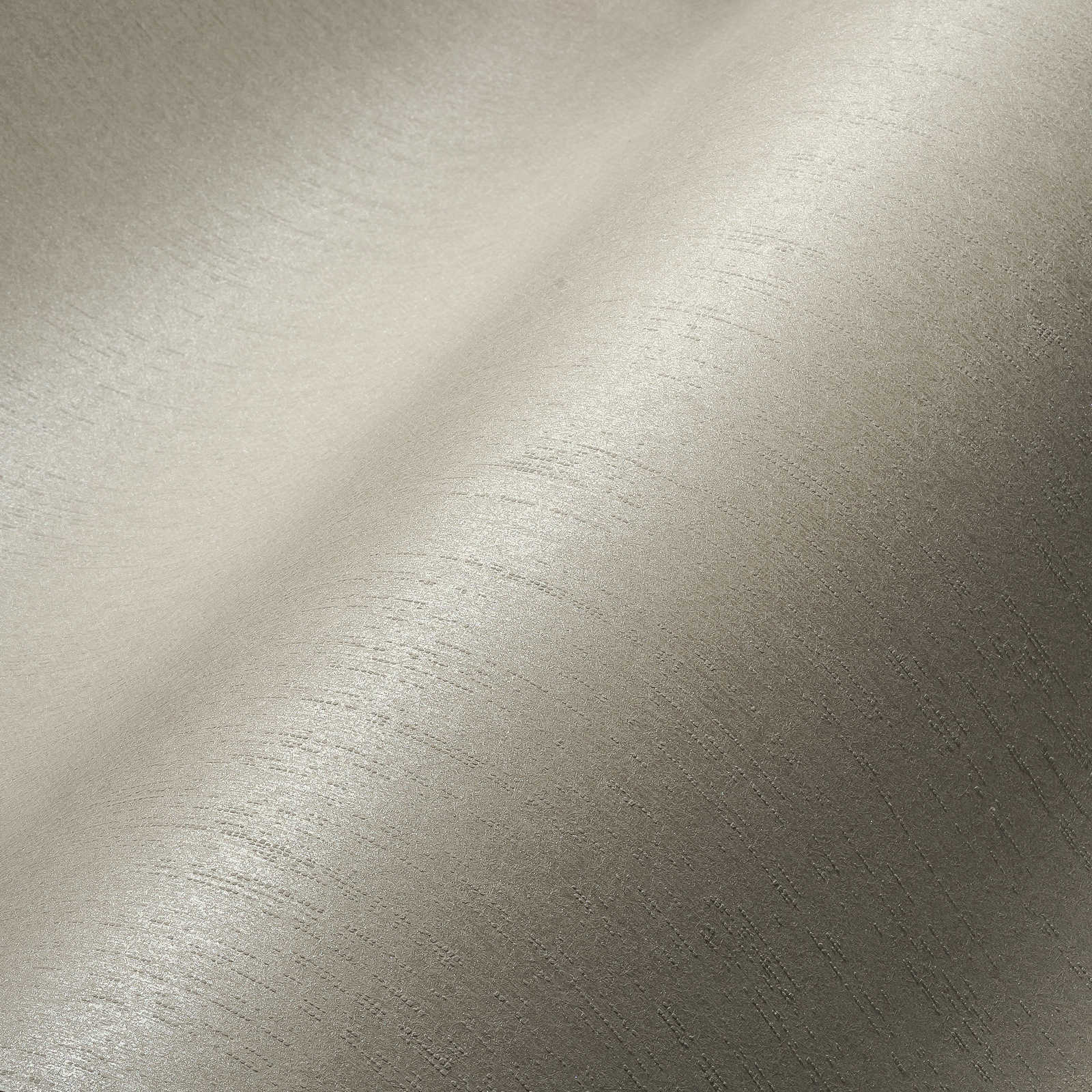             Licht vliesbehang met textiellook & glansafwerking - wit
        