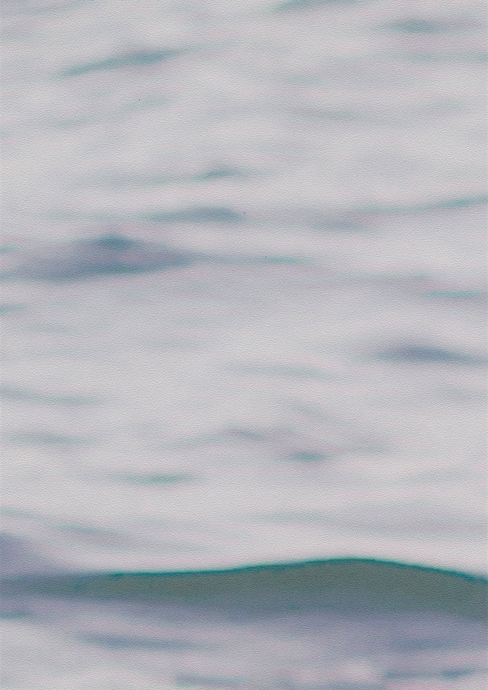             Papel pintado novedad | papel pintado motivo mar sin horizonte, tonos azules
        