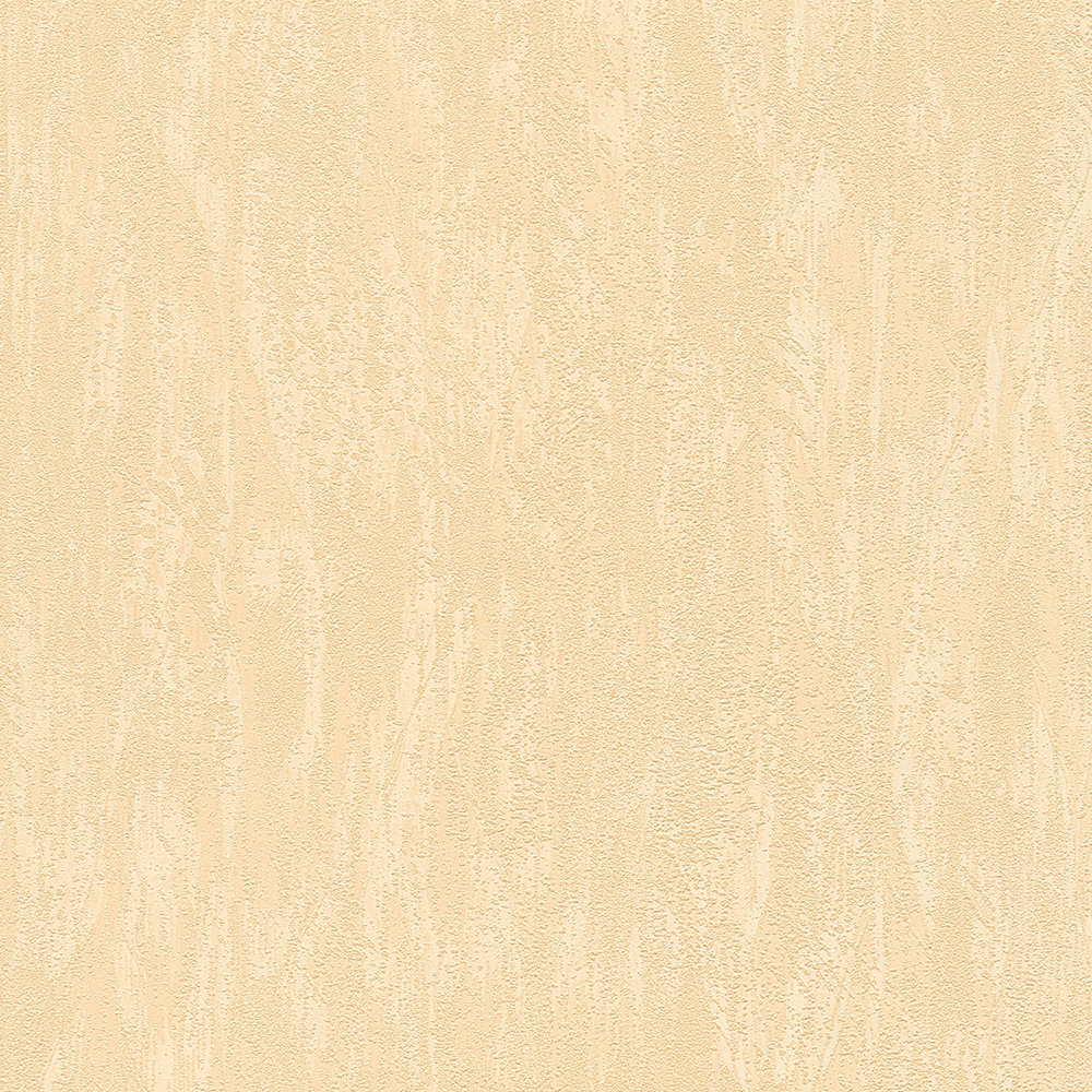             Papel pintado de unidad neutra con aspecto de yeso - beige
        