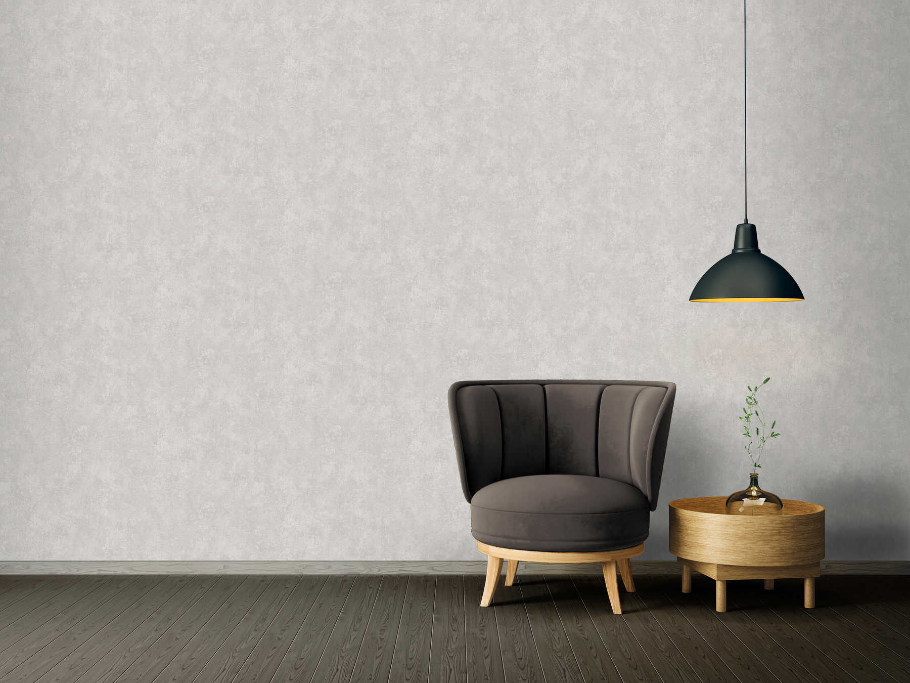             Wallpaper retro look & used look, colour mottled - silver
        