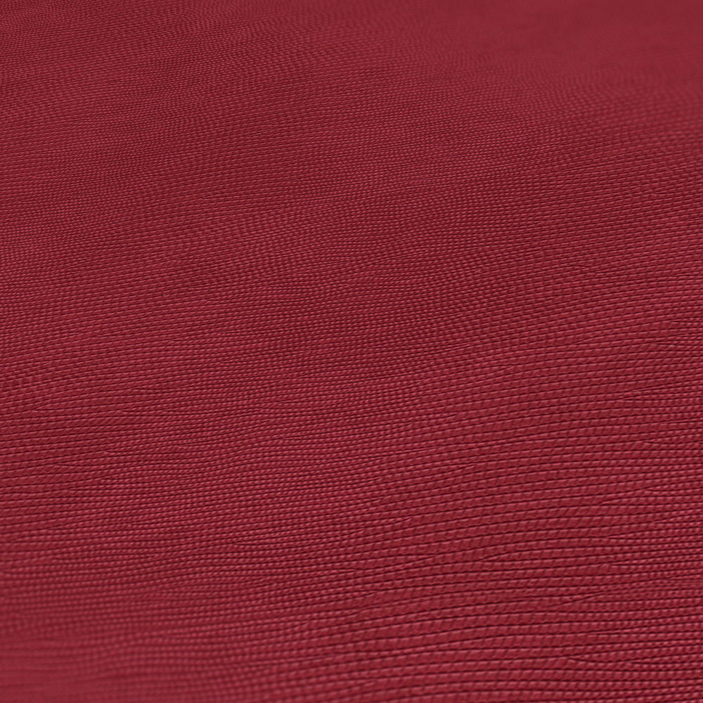             VERSACE papier peint en papier à motifs structurés méditerranéens - Rouge
        