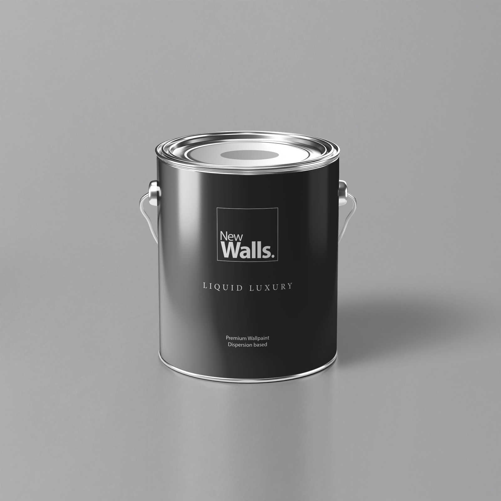 Premium Wall Paint balanced silver »Industrial Grey« NW101 – 5 litre
