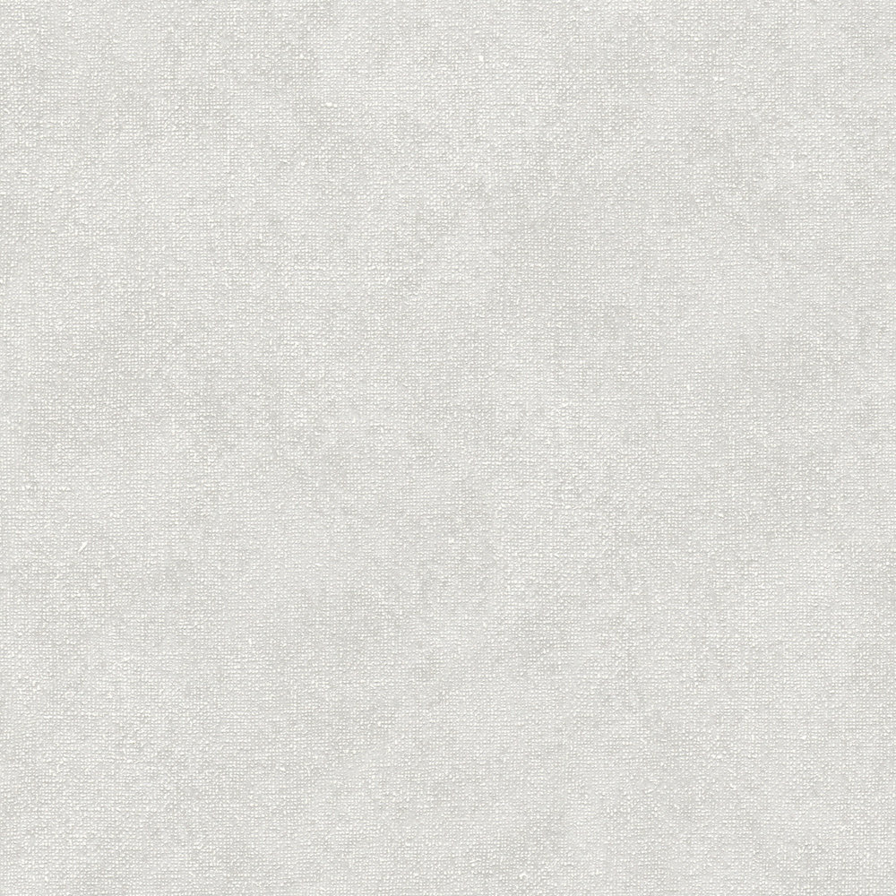             Pale grey plain wallpaper with textile look - grey
        