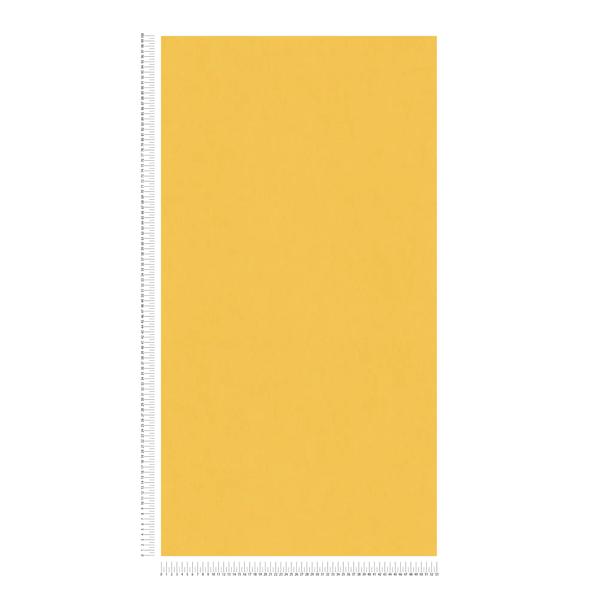             Papel pintado amarillo mostaza liso para guardería - Amarillo
        
