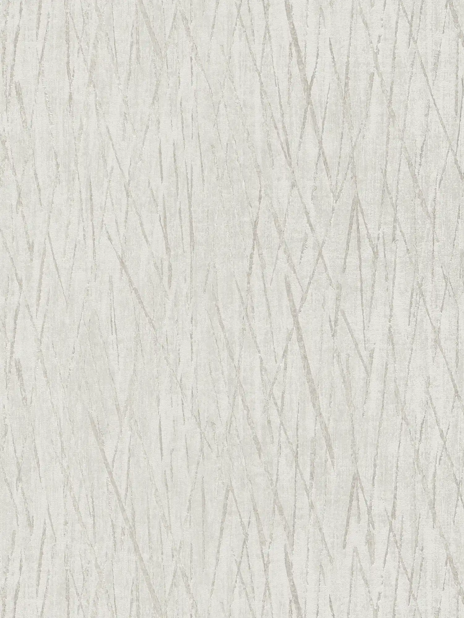 Nature design wallpaper mottled with metallic colour - grey
