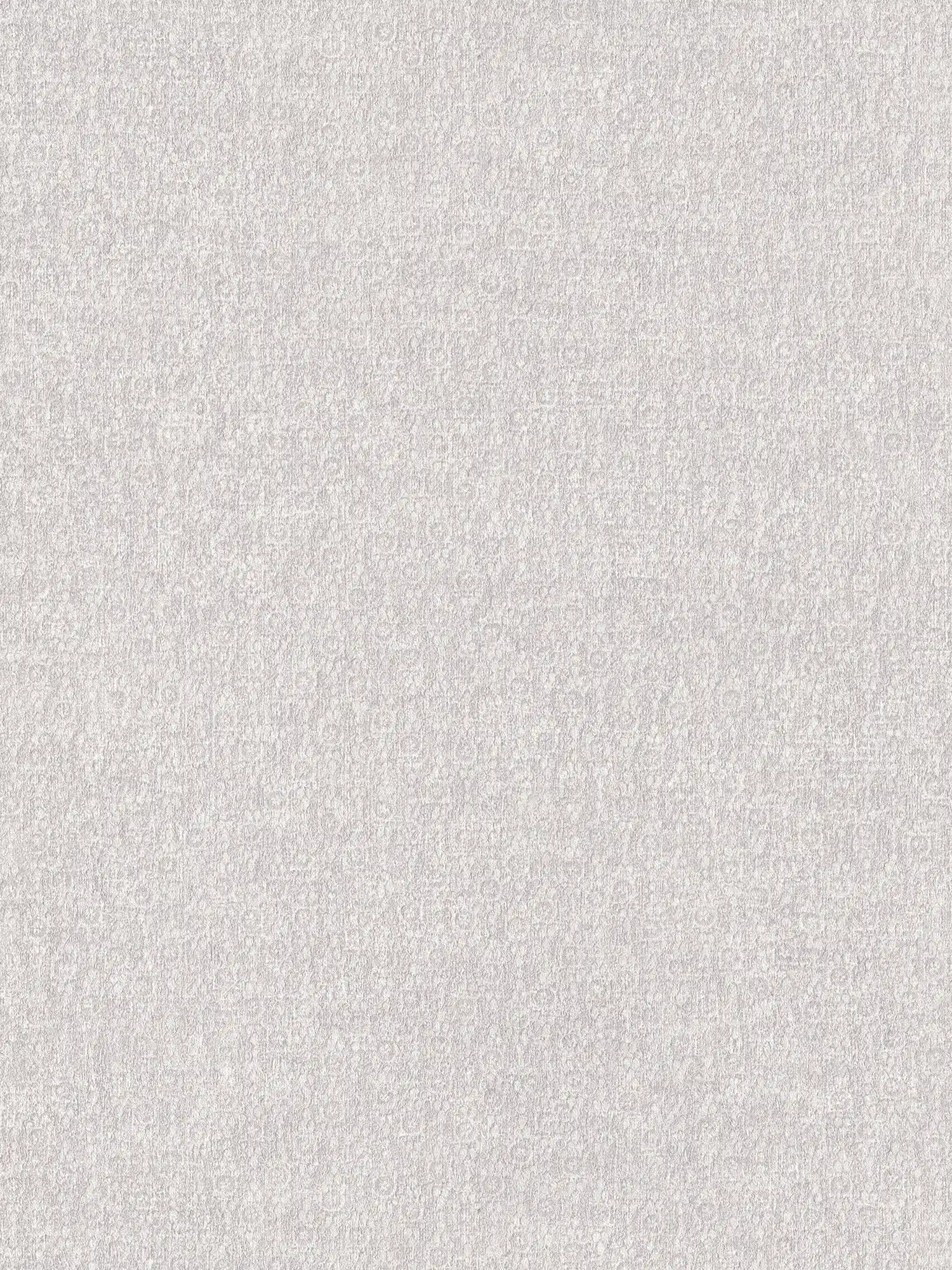 Papel pintado liso no tejido crema con efecto de textura textil
