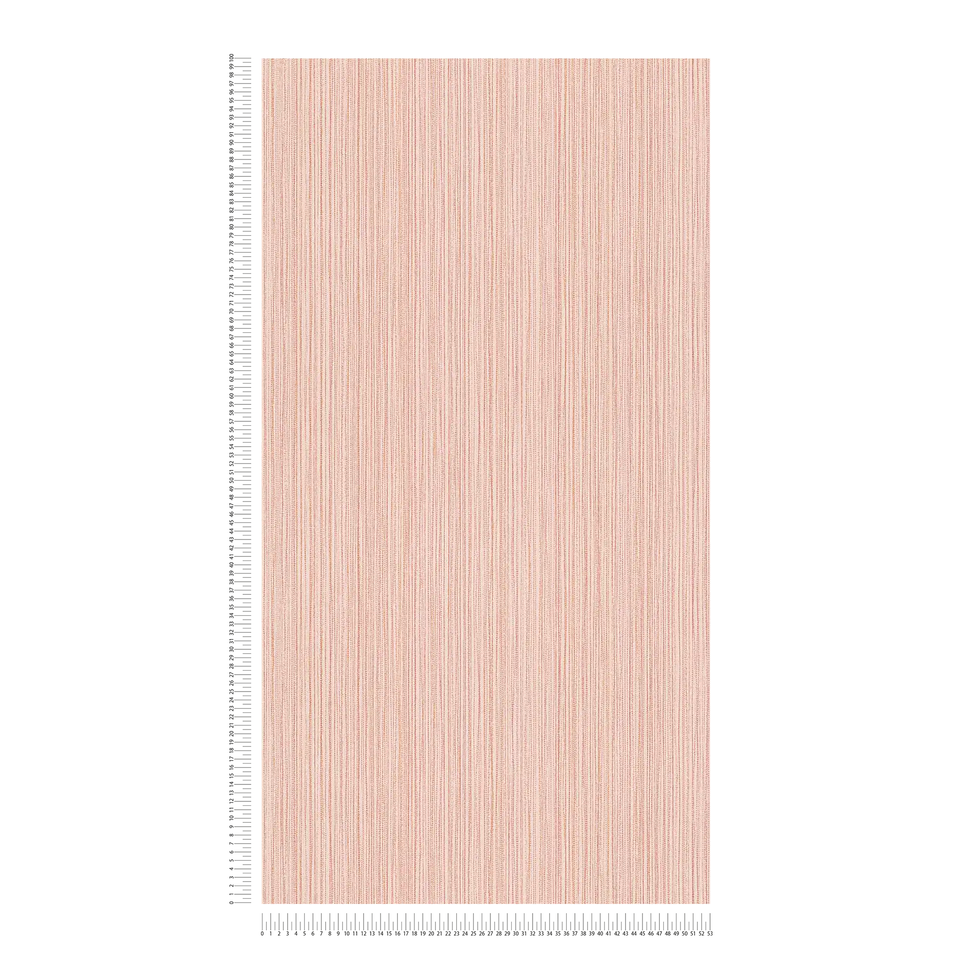             Carta da parati rosa in tessuto non tessuto foderato con lucentezza metallica - rosa
        