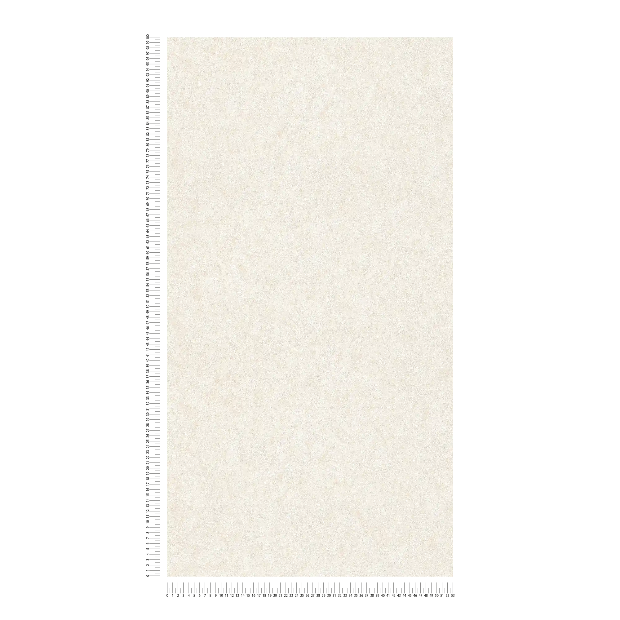             Carta da parati tinta unicat con effetto strutturato e disegno screziato - crema
        