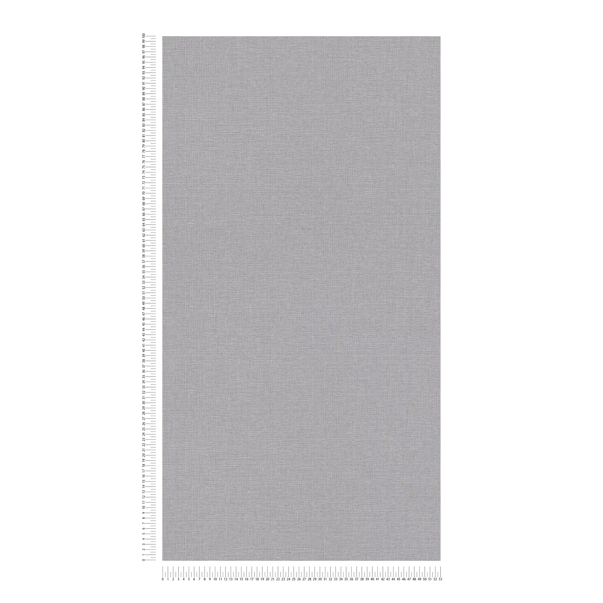             Non-woven wallpaper plain with linen texture - dark grey
        