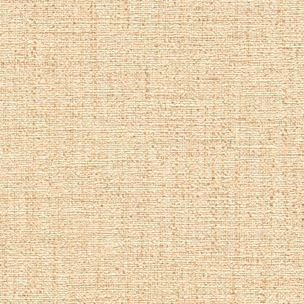             Textile look wallpaper mottled with structure - beige
        