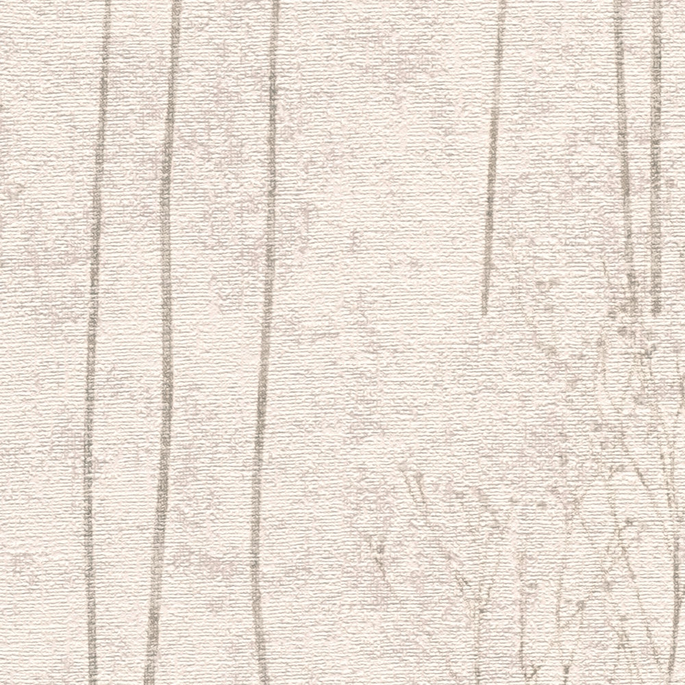             Papier peint style Scandi avec détails structurés - beige, gris
        