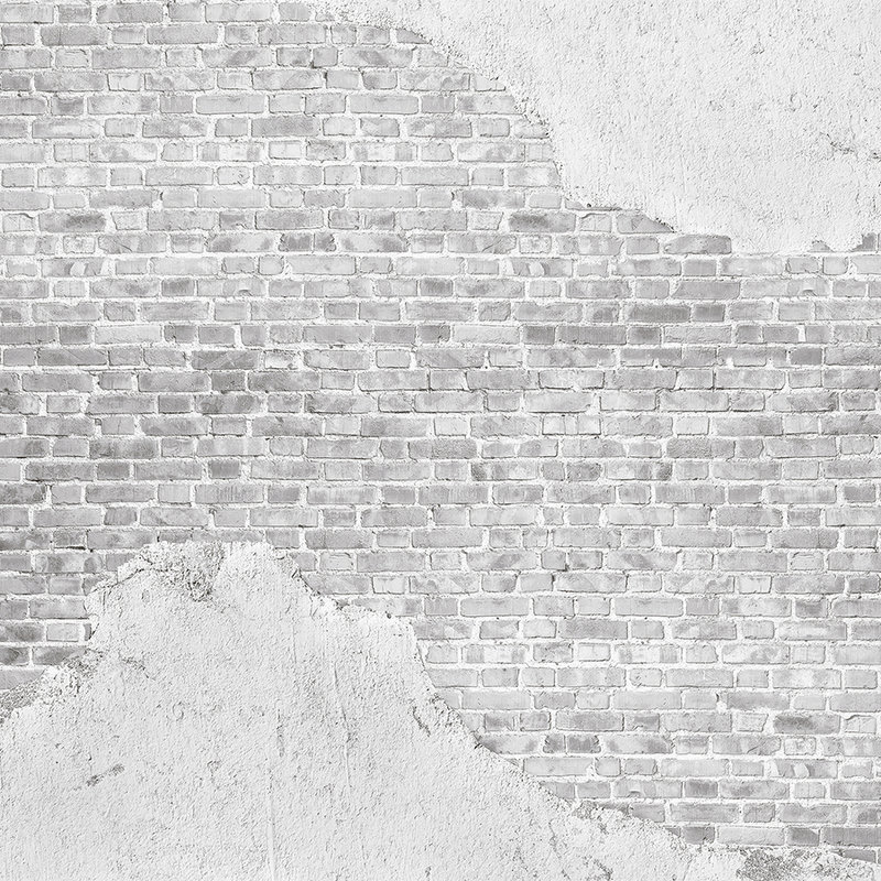         Brick wall with trendy industrial look - grey
    