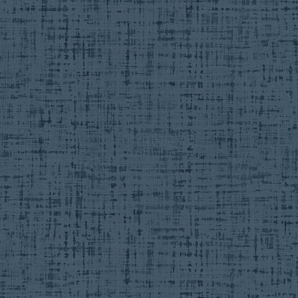             Pattern wallpaper tweed look mottled, textile look - blue
        