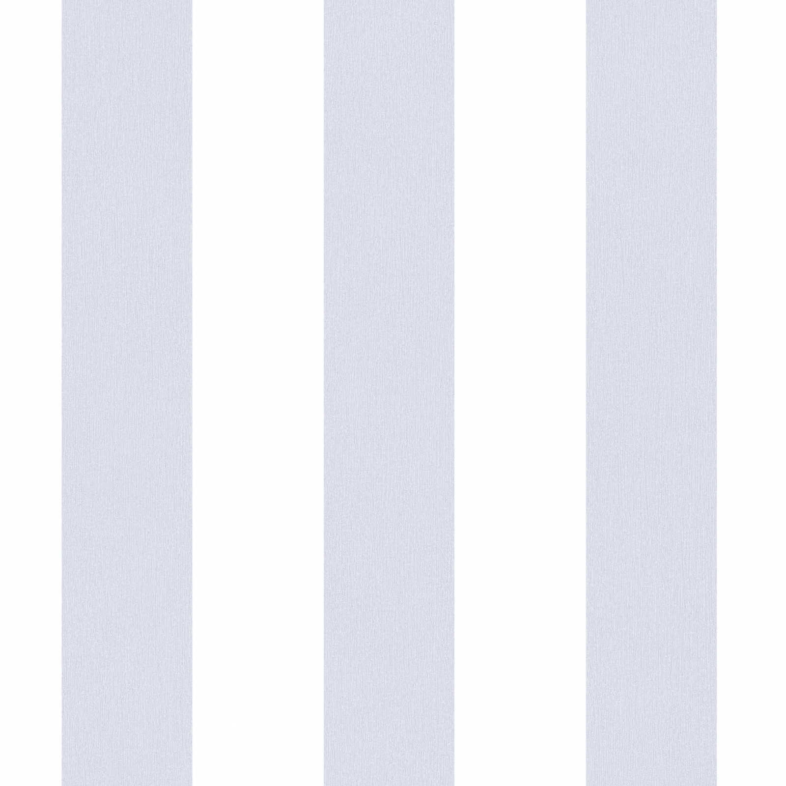 Wallpaper Nursery vertical stripes - grey, white
