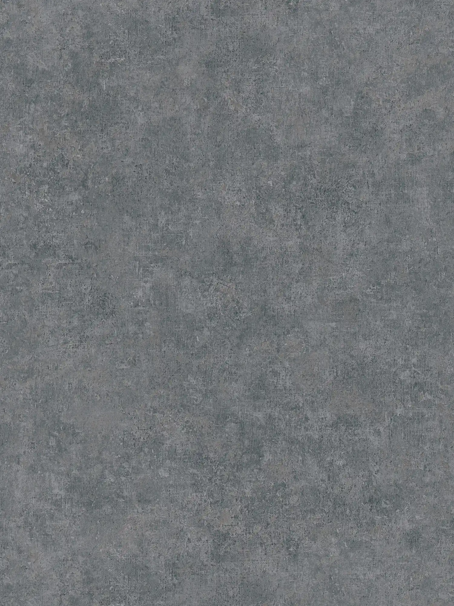 Non-woven wallpaper with tone-on-tone pattern, used look - grey
