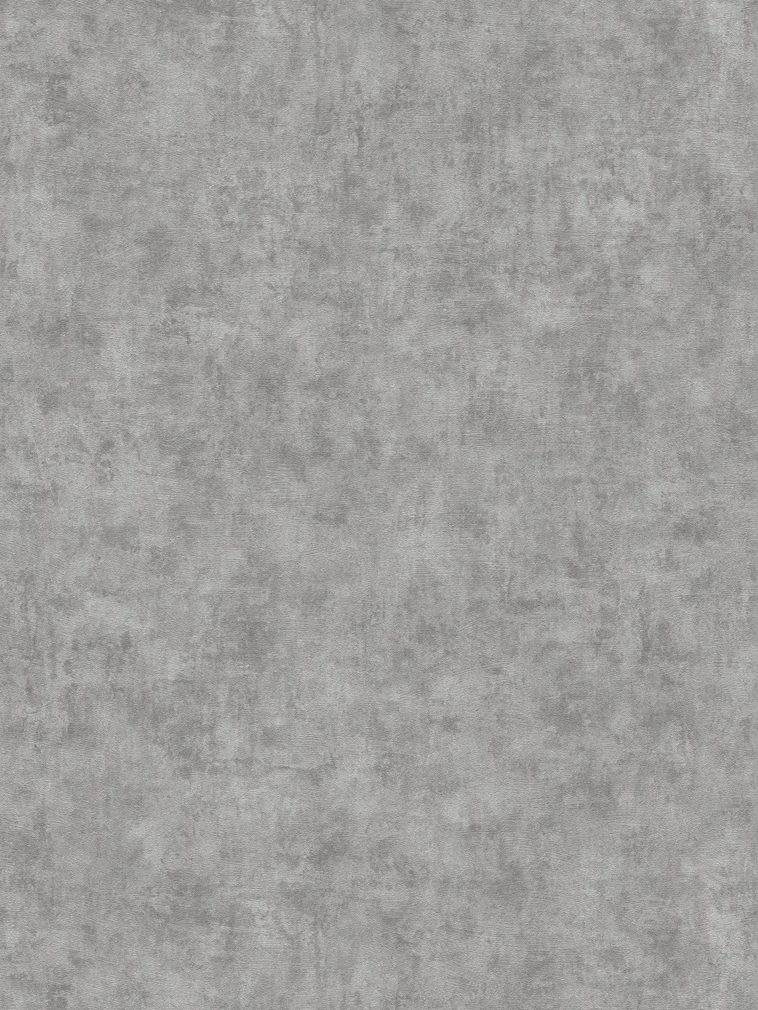 Non-woven wallpaper with textured pattern plain - grey
