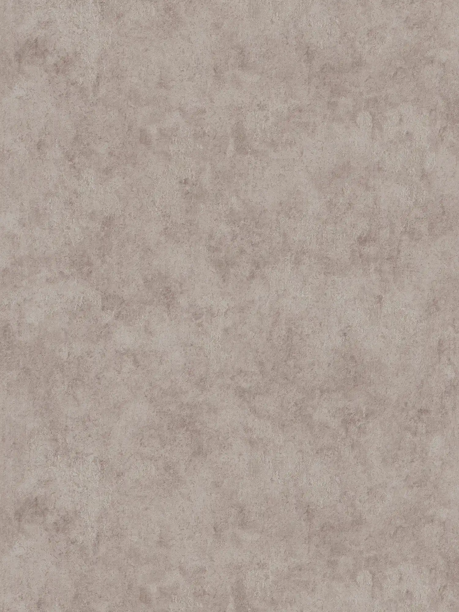 Plain wallpaper in washed out vintage style - beige
