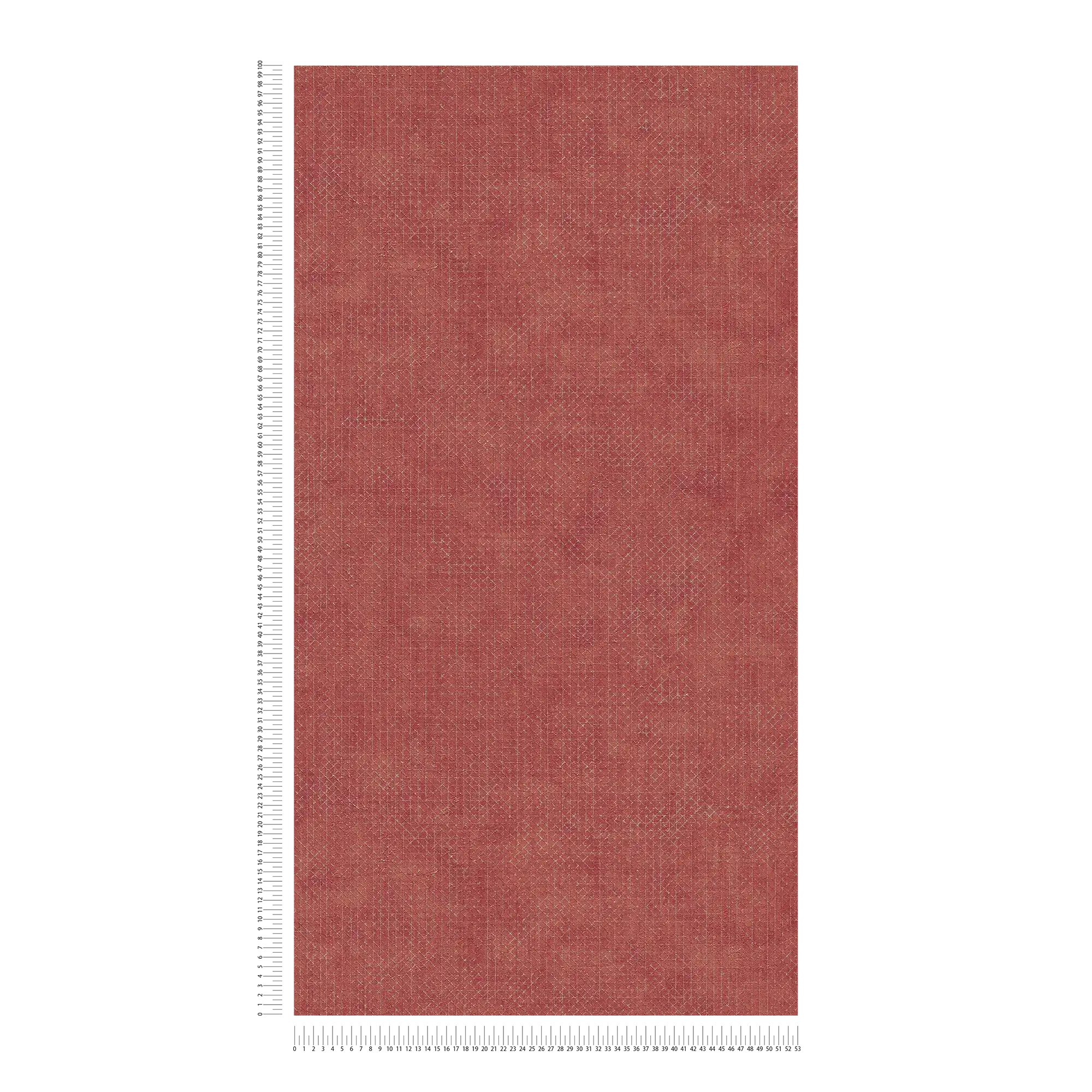             Papier peint rouge foncé avec motif de lignes argenté
        