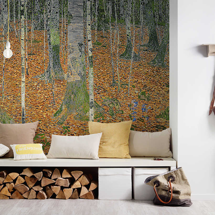         Photo wallpaper "The birch forest" by Gustav Klimt
    