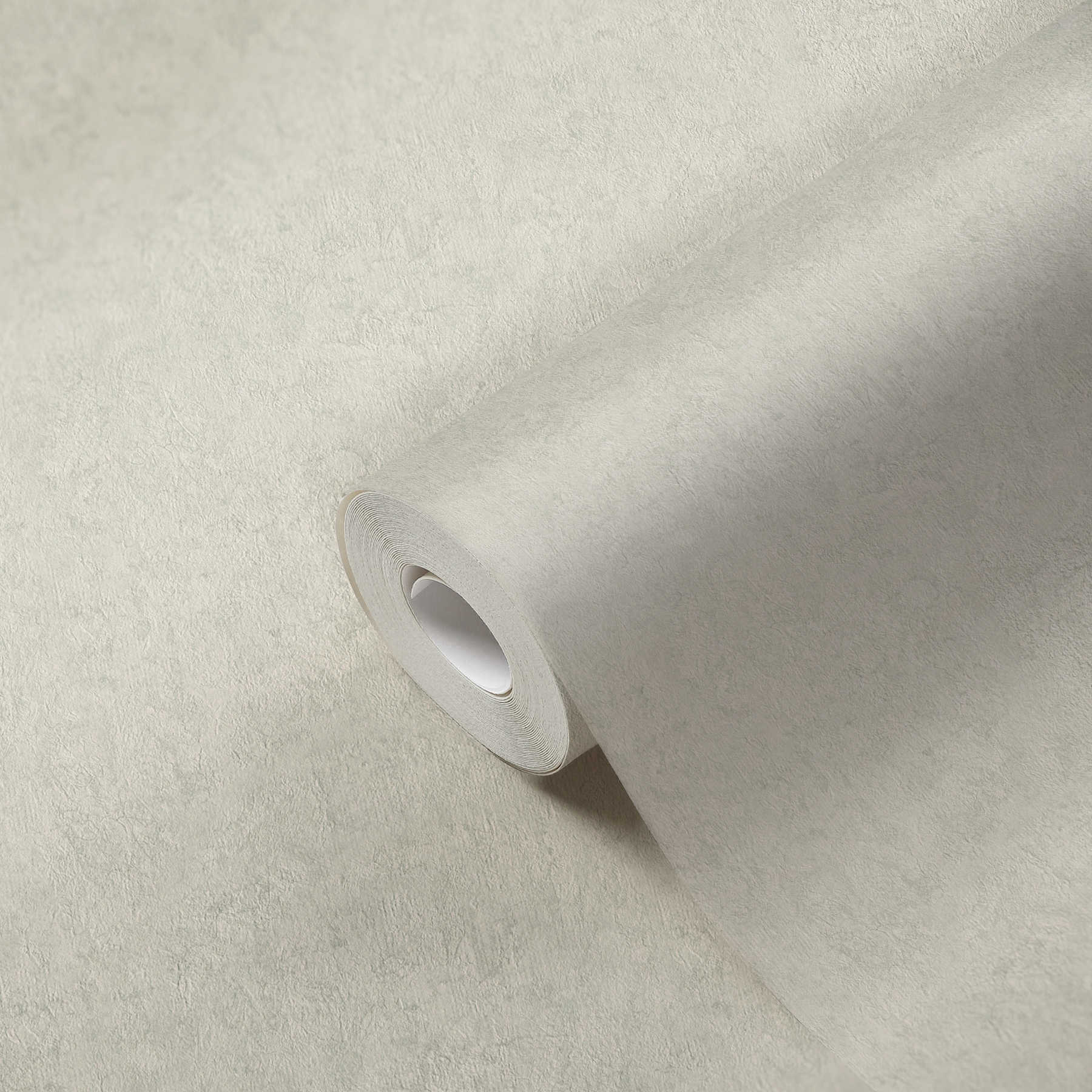             Non-woven wallpaper plain neutral plain wallpaper silk matt - grey
        