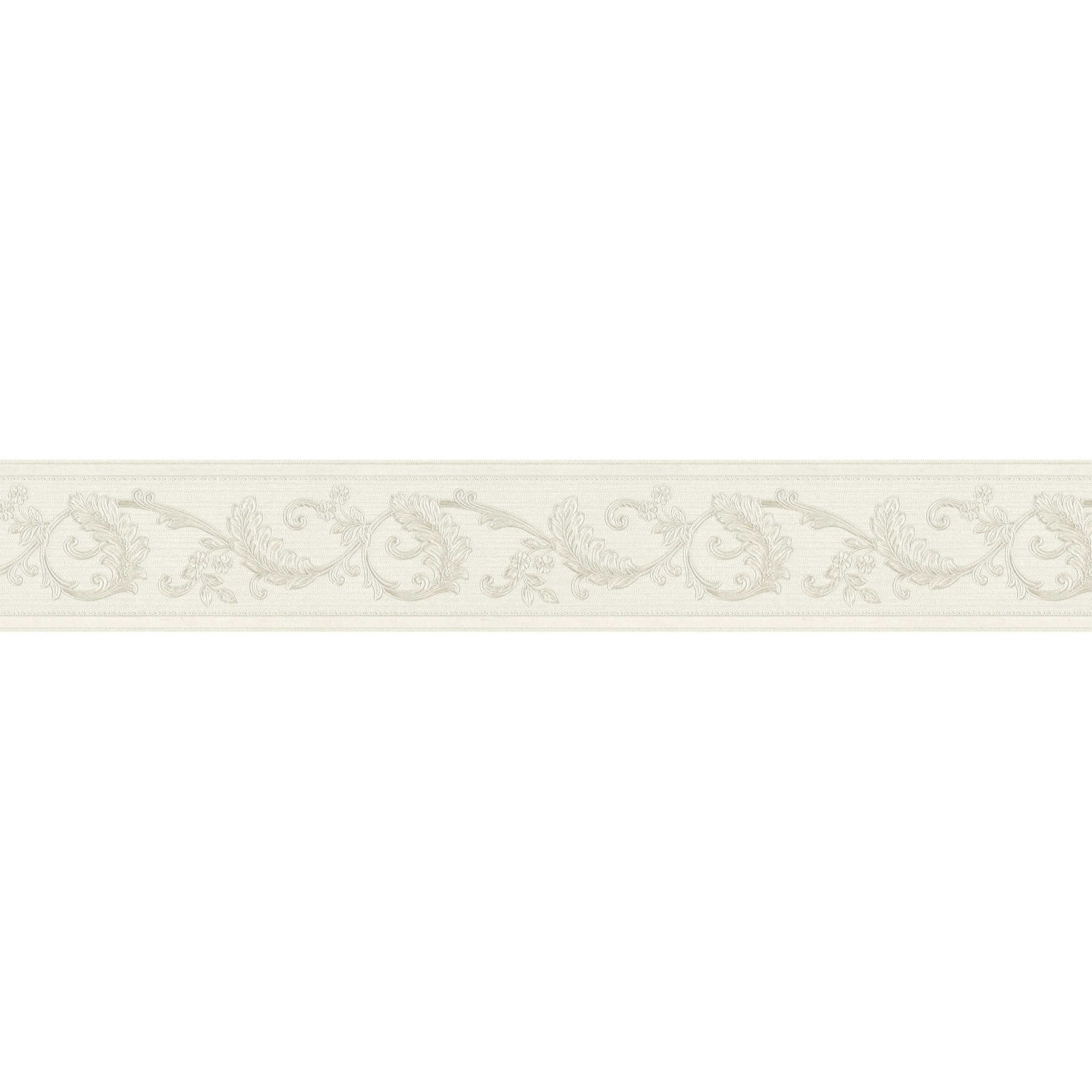         Wallpaper border with metallic vines in ornament style
    