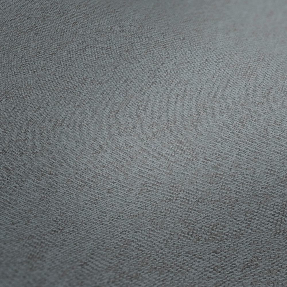             Papel pintado de aspecto textil de color gris loden con textura
        