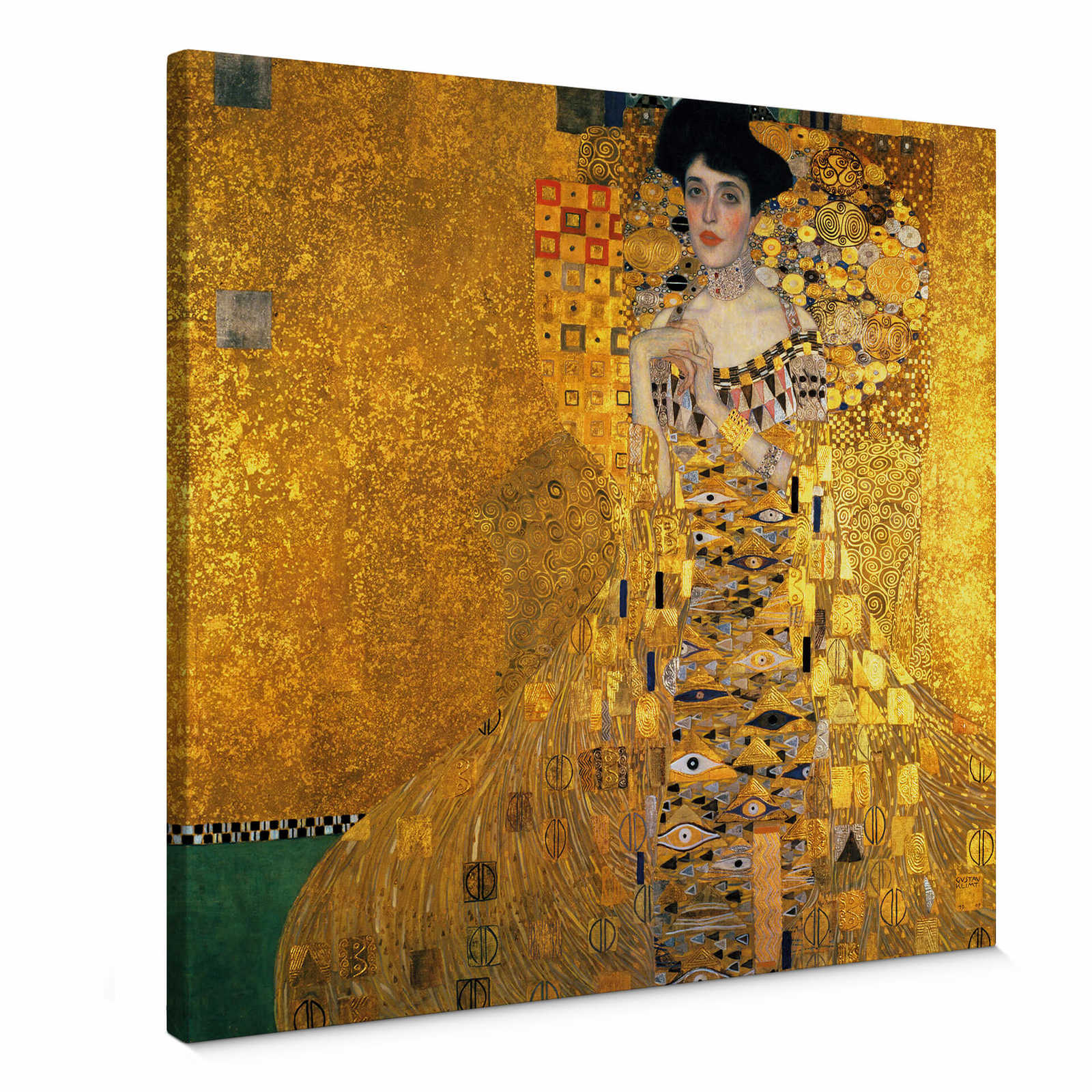         Square canvas print "Adele" by Gustav Klimt
    
