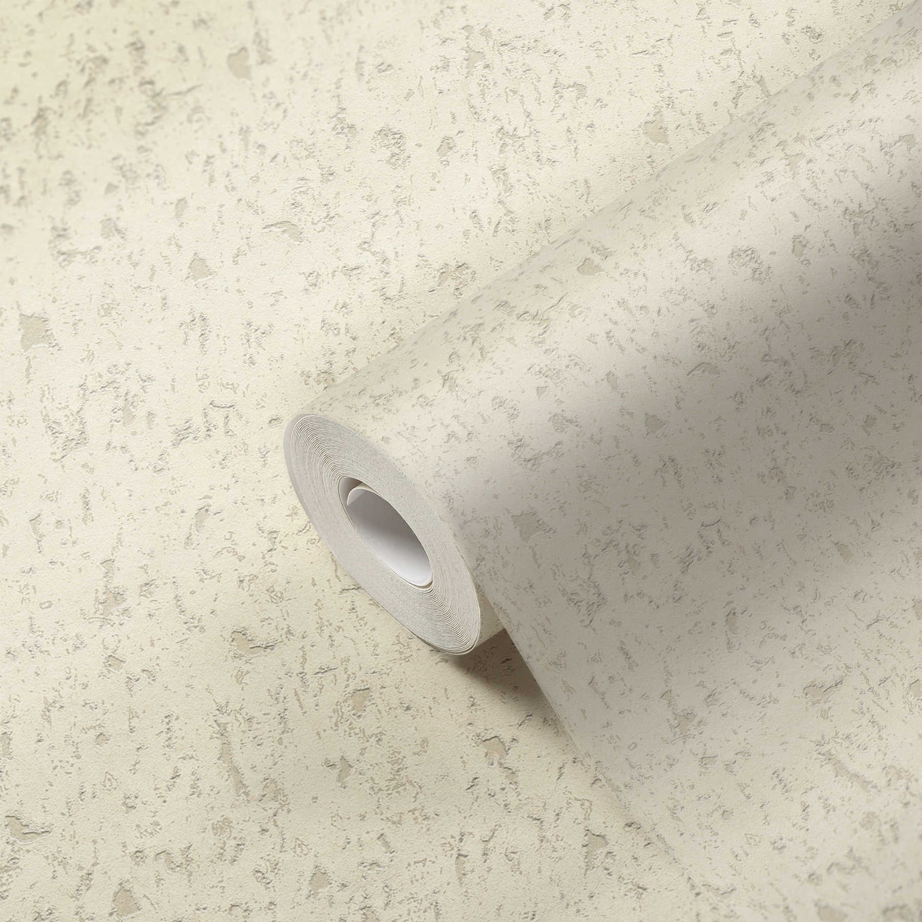             Non-woven wallpaper cork look with metallic effect - grey, white
        