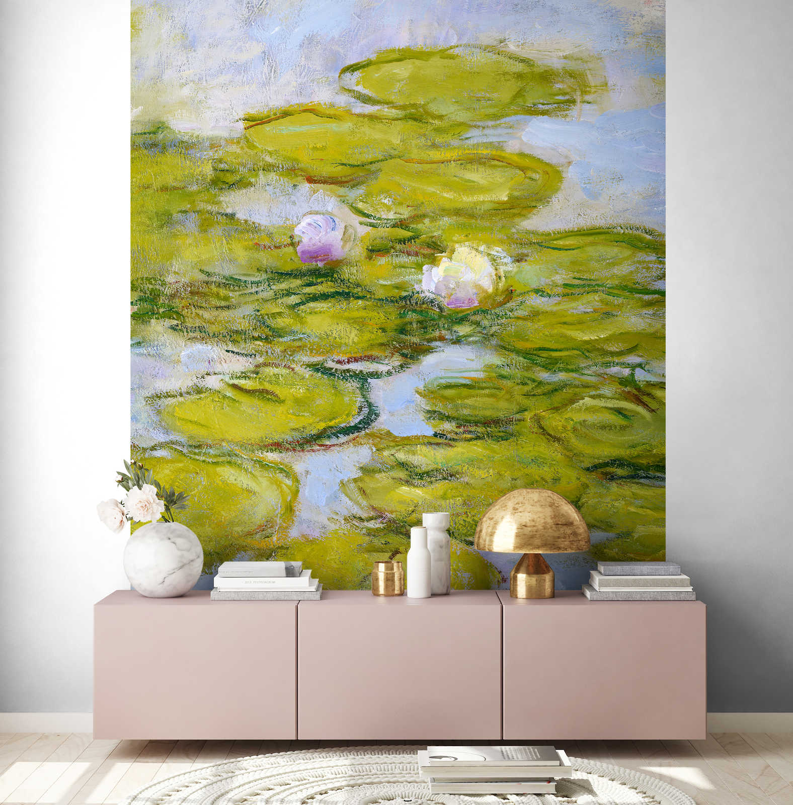             Papel pintado fotográfico "Ninfas" de Claude Monet
        