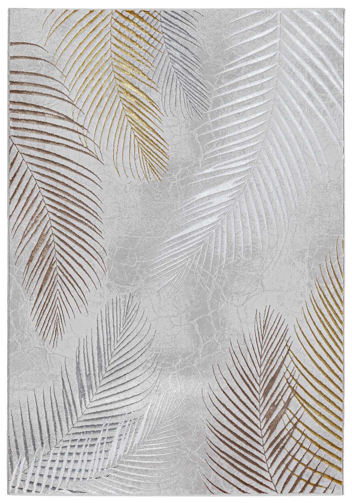             Knuffelzacht hoogpolig tapijt in grijs als loper - 170 x 120 cm
        