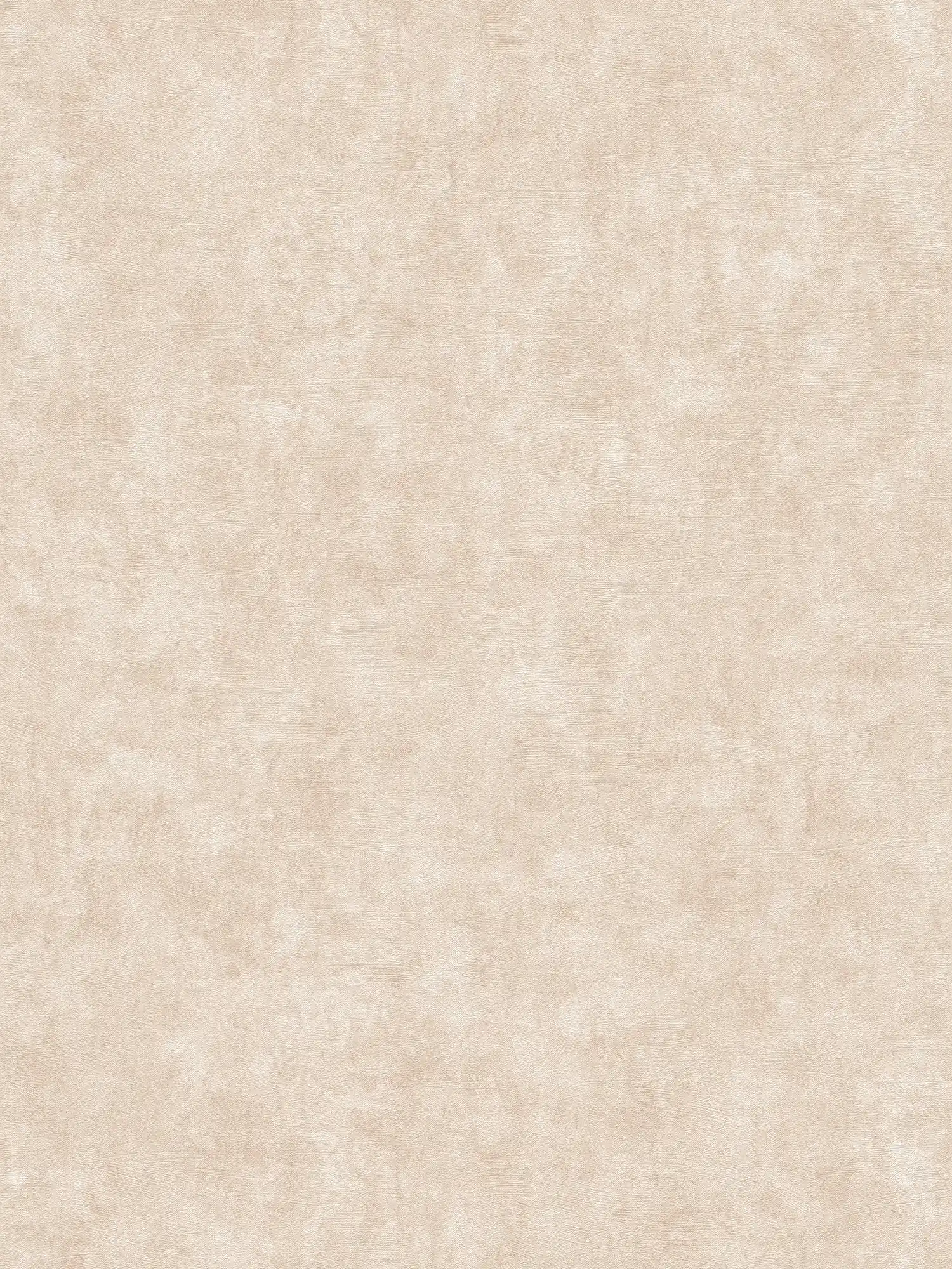 Non-woven wallpaper with textured pattern - beige, cream
