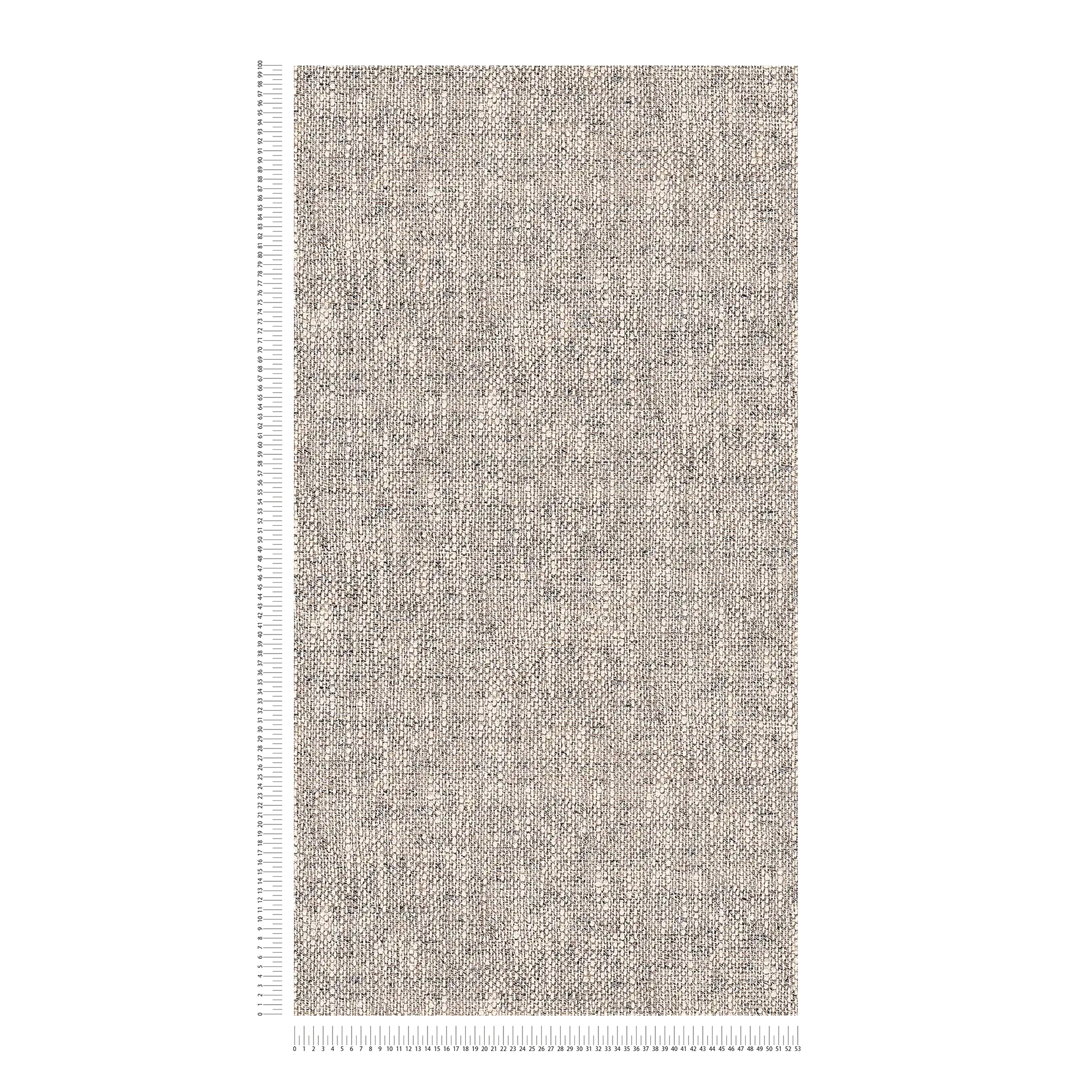             Textile look wallpaper realistic - brown, white, black
        