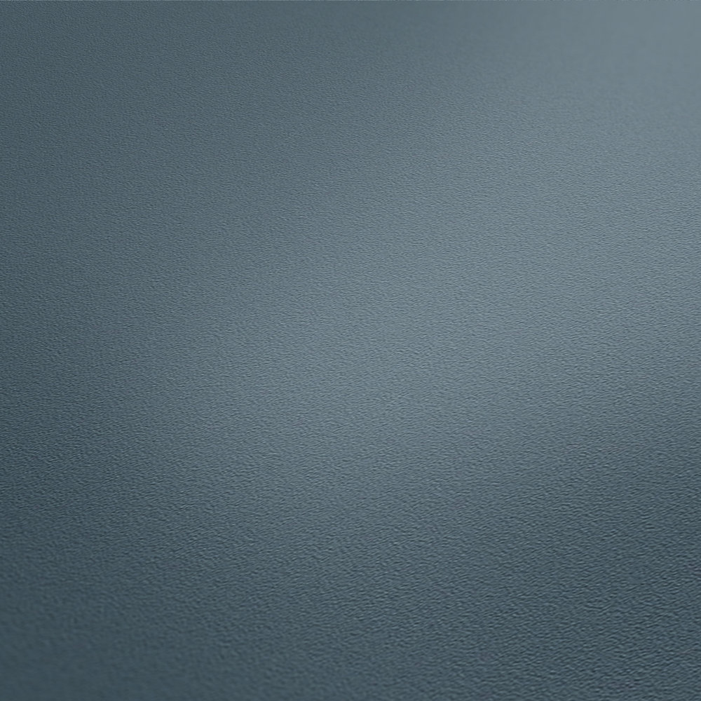             Non-woven wallpaper petrol blue plain, matt with smooth structure
        